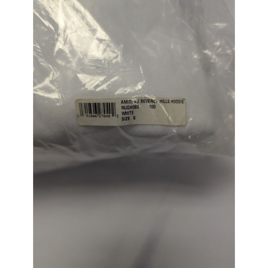 Amiri o1rshd1 Amiri XO Beverly Hills Hoodie in White Size US S / EU 44-46 / 1 - 19 Thumbnail