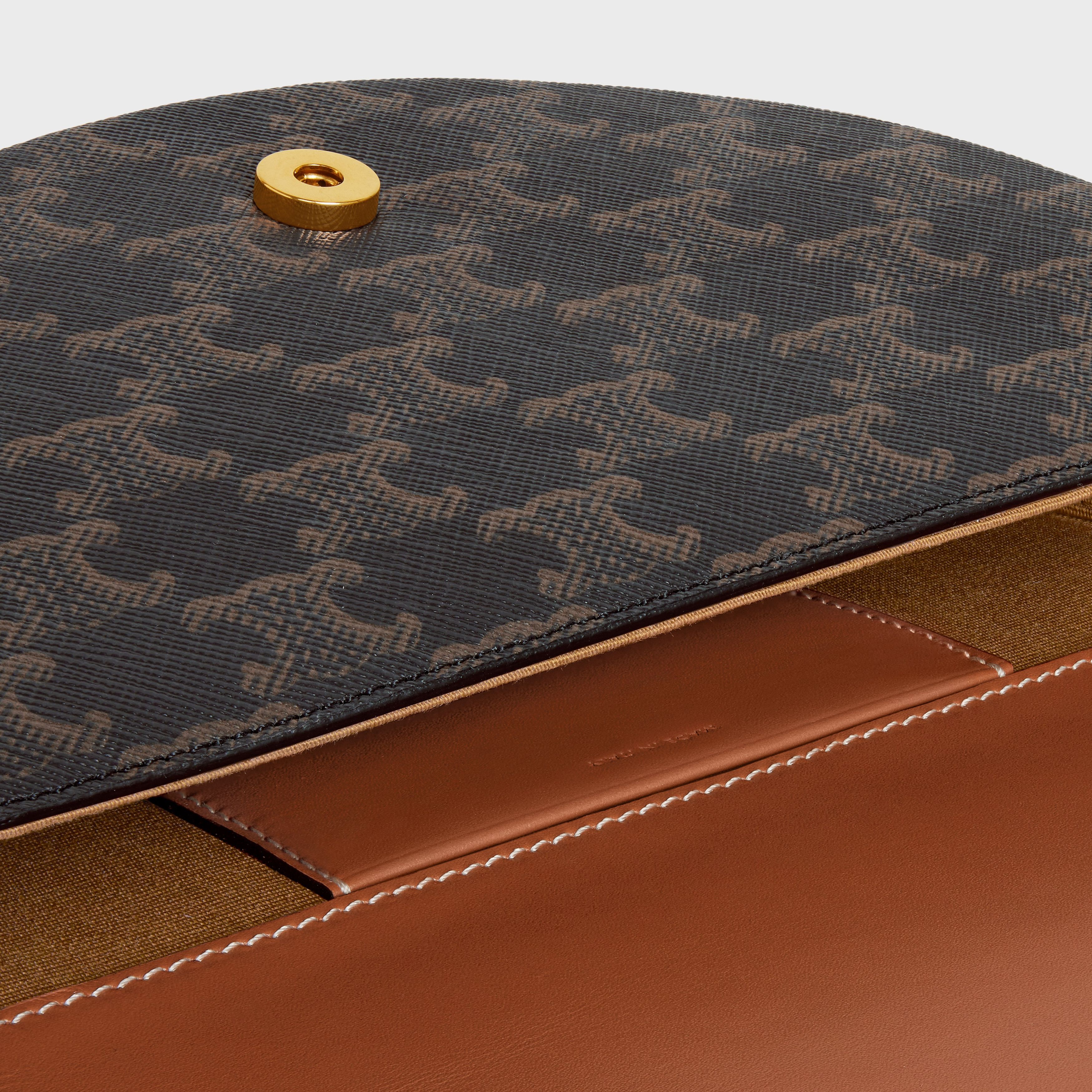 Celine o1bcso1str0125 111232DNK Size: OS / Cuir Triomphe Bag Size ONE SIZE - 4 Thumbnail