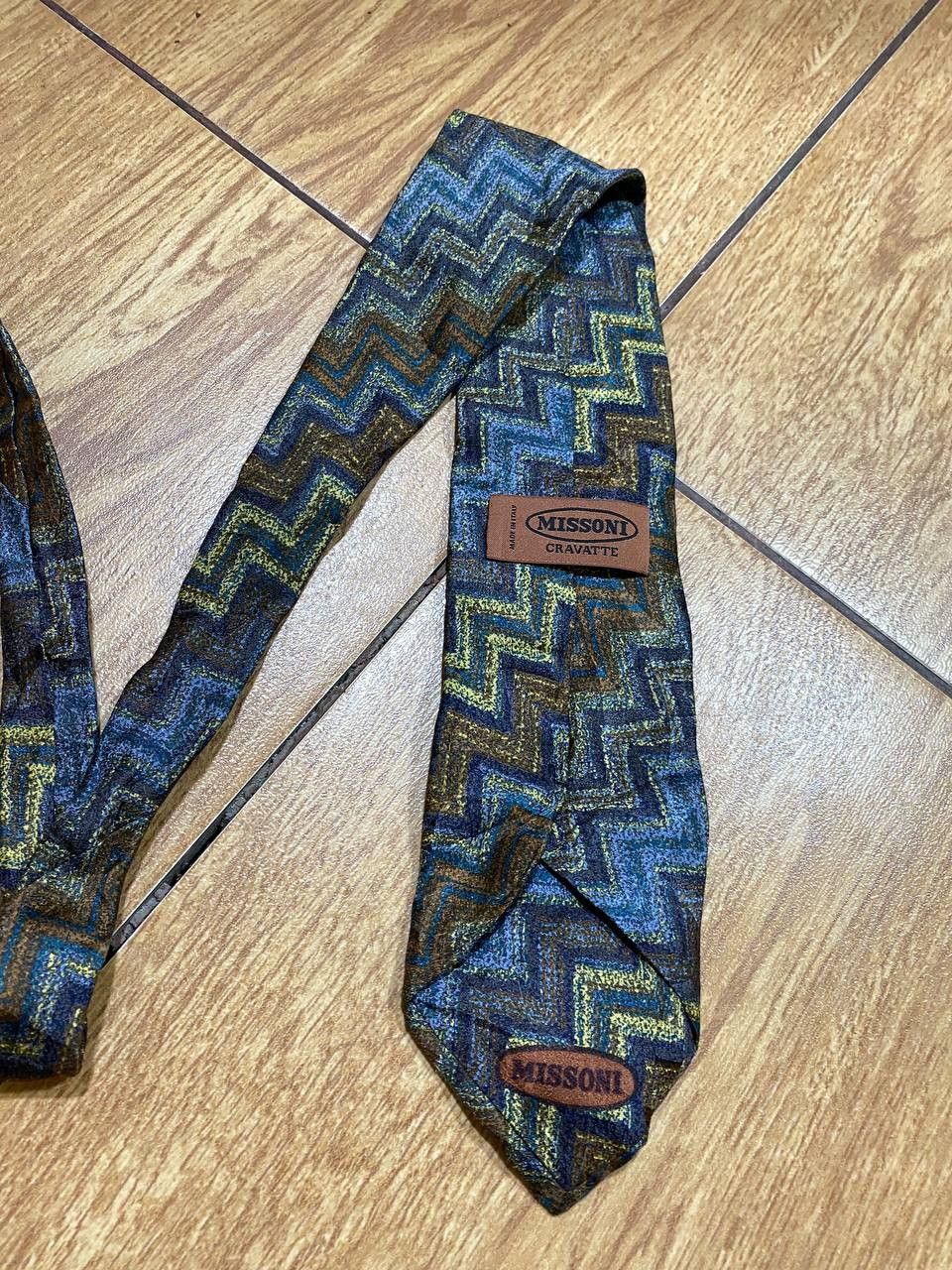 Missoni Tie Vintage Missoni One size luxury Y2K streetwear Size ONE SIZE - 5 Thumbnail