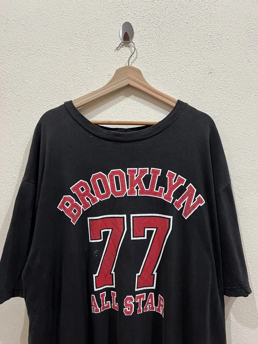 Vintage Vintage School Of Hard Knocks Brooklyn Shirt 👕 Size US L / EU 52-54 / 3 - 3 Thumbnail