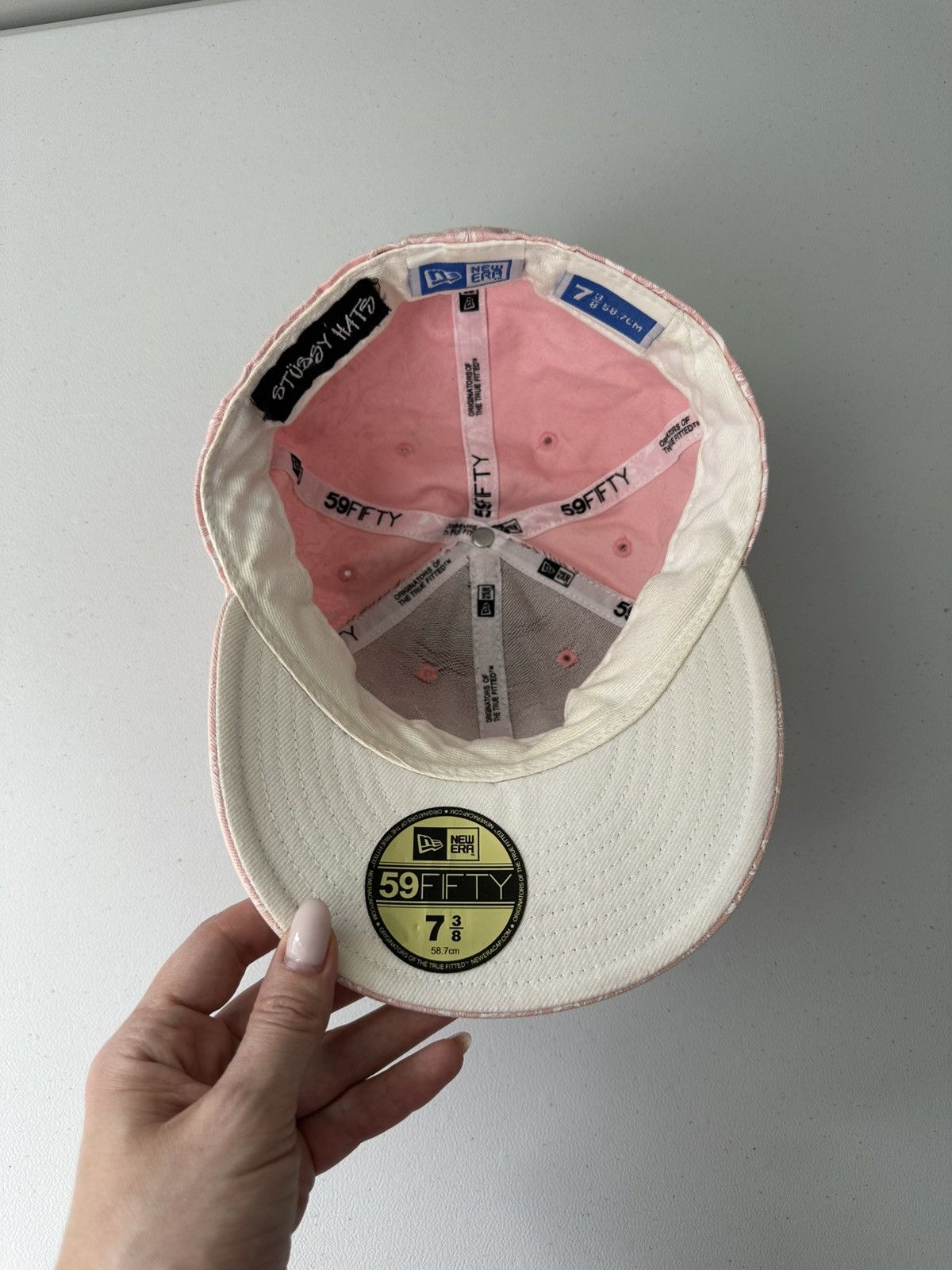 New Era × Stussy Vintage Stussy Y2k New Era Snapback Hat Cap Size ONE SIZE - 3 Thumbnail