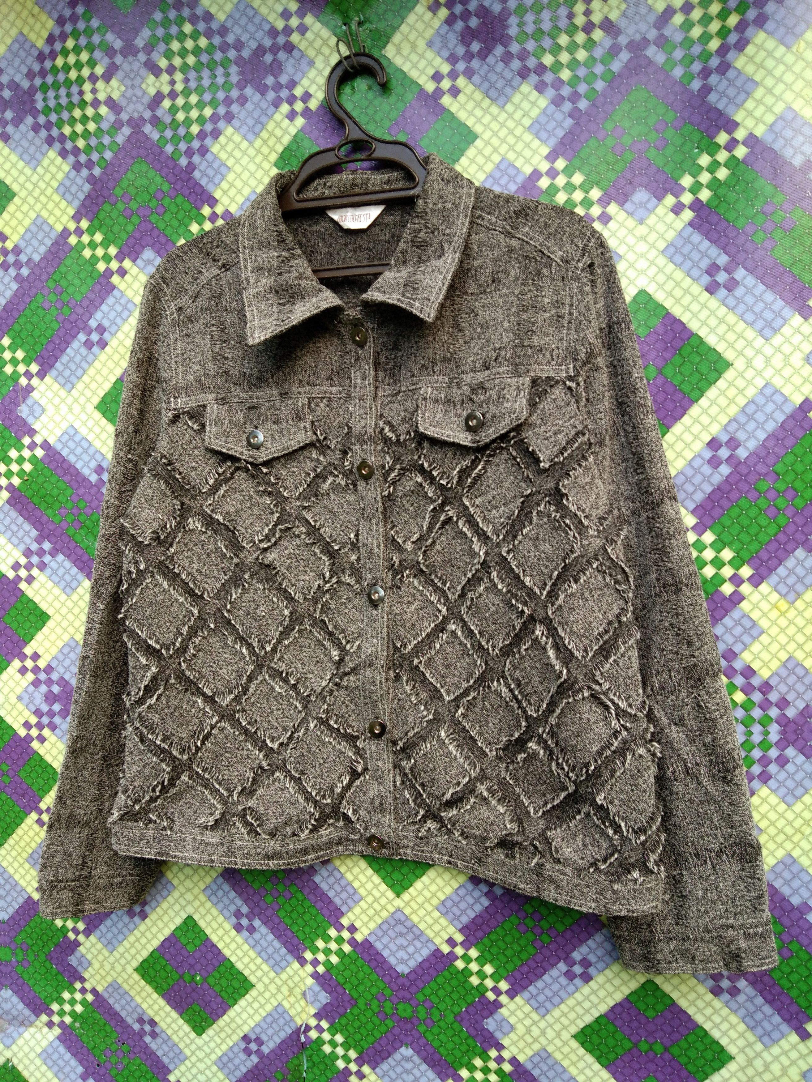 Japanese Brand GIORGIO FESTA BUTTONFLY LIGHT JACKET Size M / US 6-8 / IT 42-44 - 3 Thumbnail