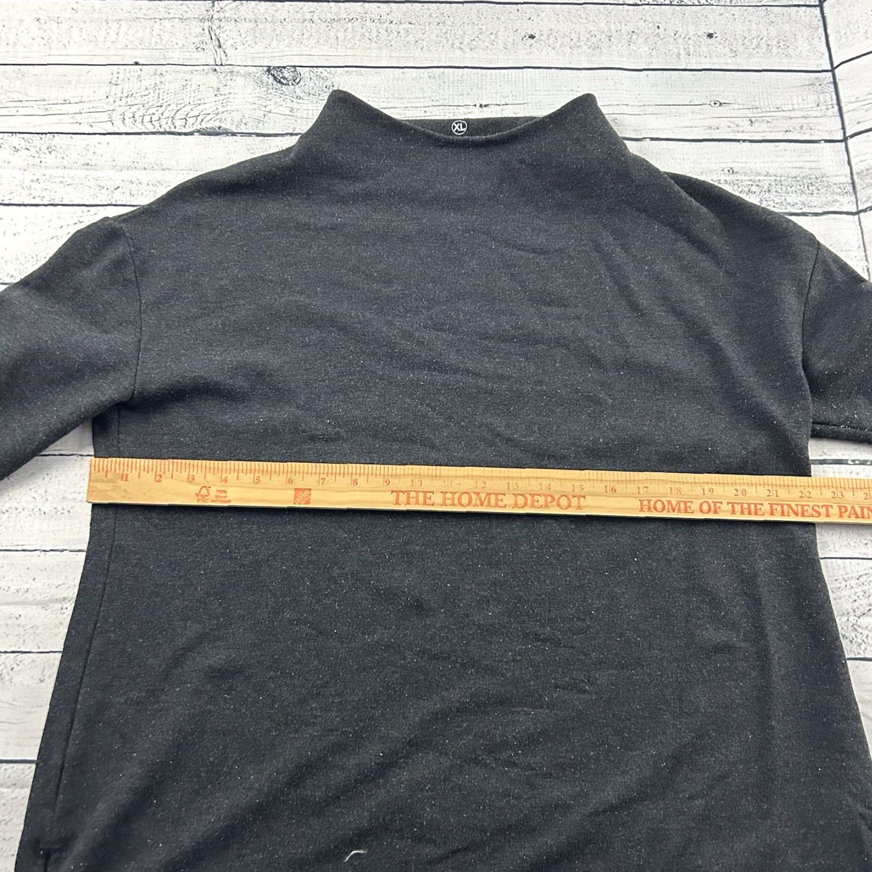 Vintage Free Fly Sweater Women XL Mock Neck Pullover Gray Size XL / US 12-14 / IT 48-50 - 4 Thumbnail