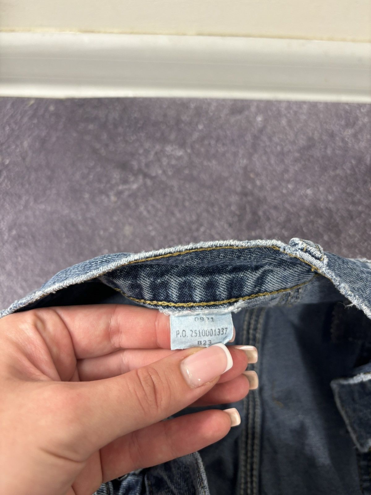 Carhartt Vintage Carhartt Dungaree Fit Y2K Workwear Denim Baggy Jeans Size US 36 / EU 52 - 14 Thumbnail