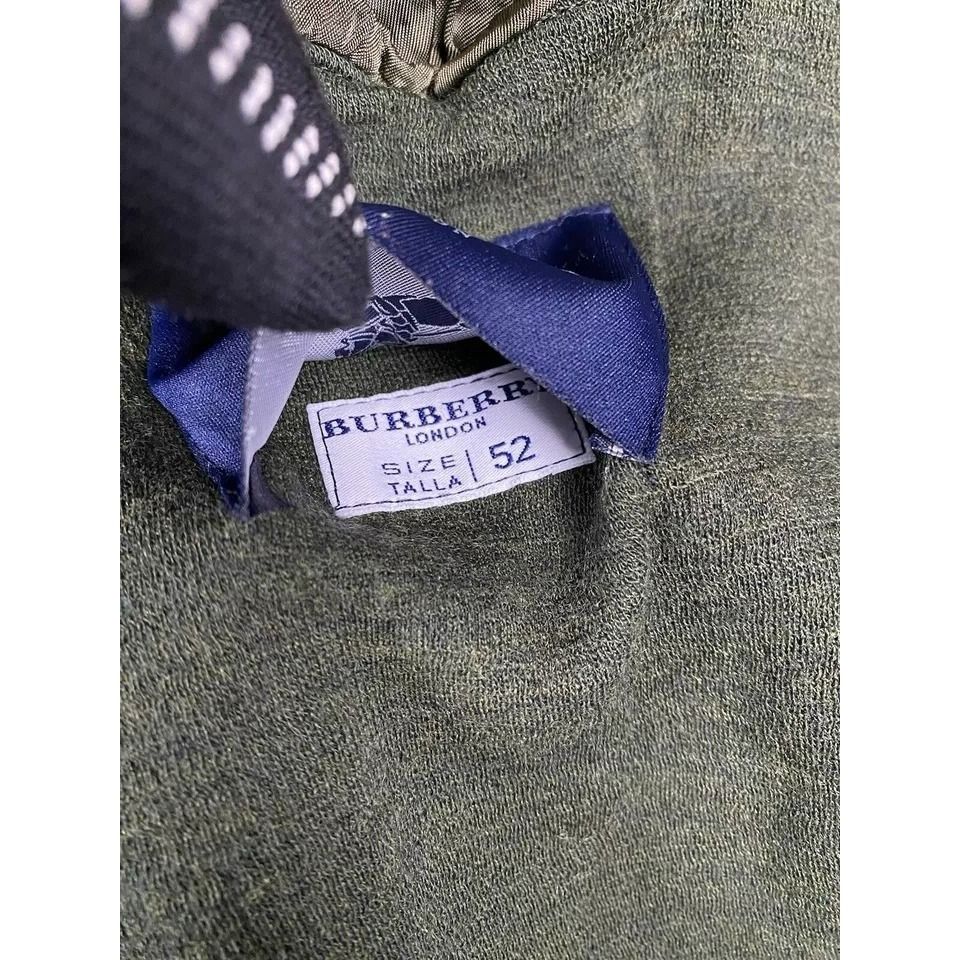 Burberry Burberry Men's Green Wool Blazer Sportcoat Jacket Size 52 Size US L / EU 52-54 / 3 - 11 Thumbnail