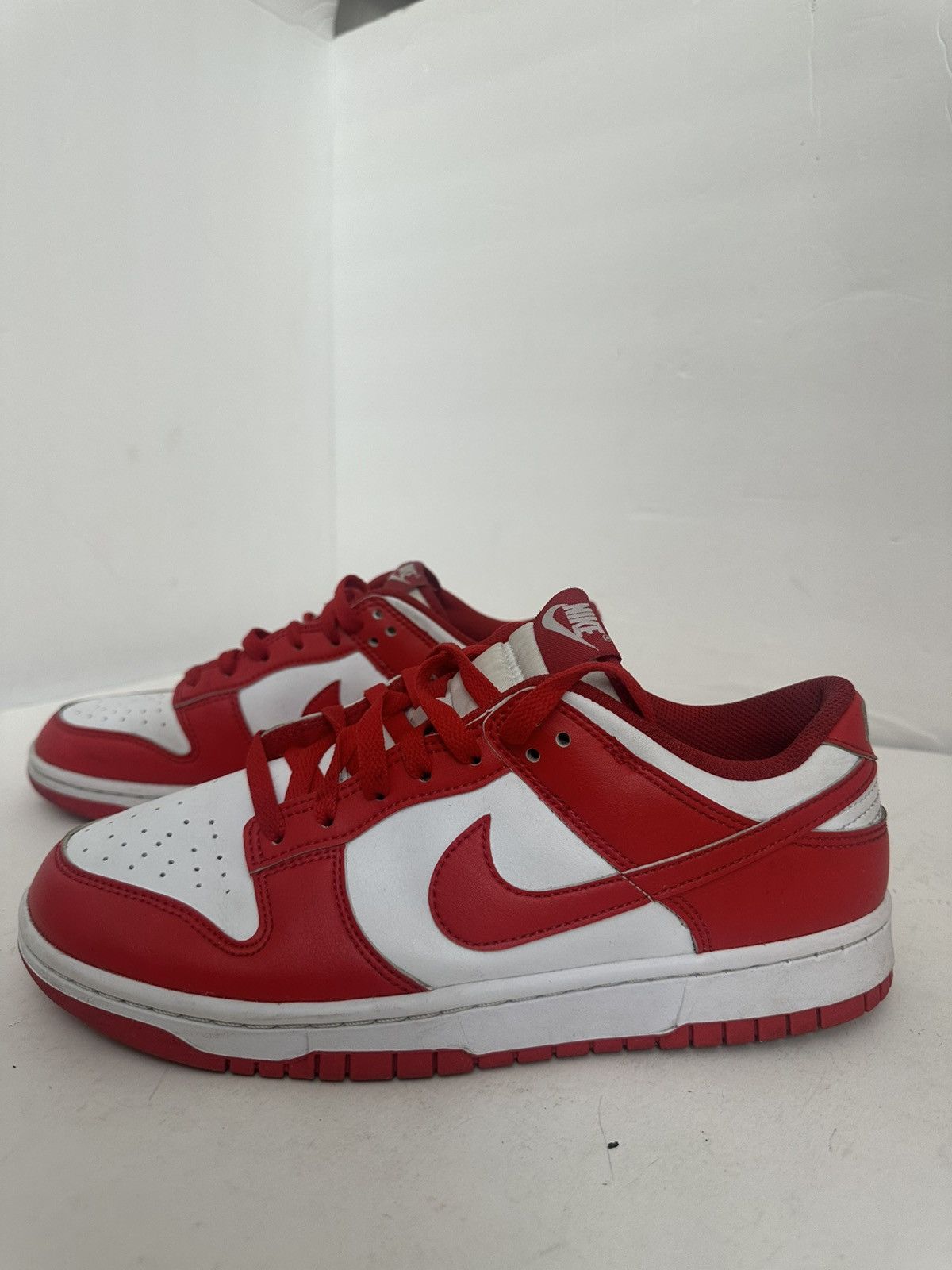 Nike Nike Dunk Low Retro University Red White HF5441-104 Size US 9 / EU 42 - 6 Thumbnail