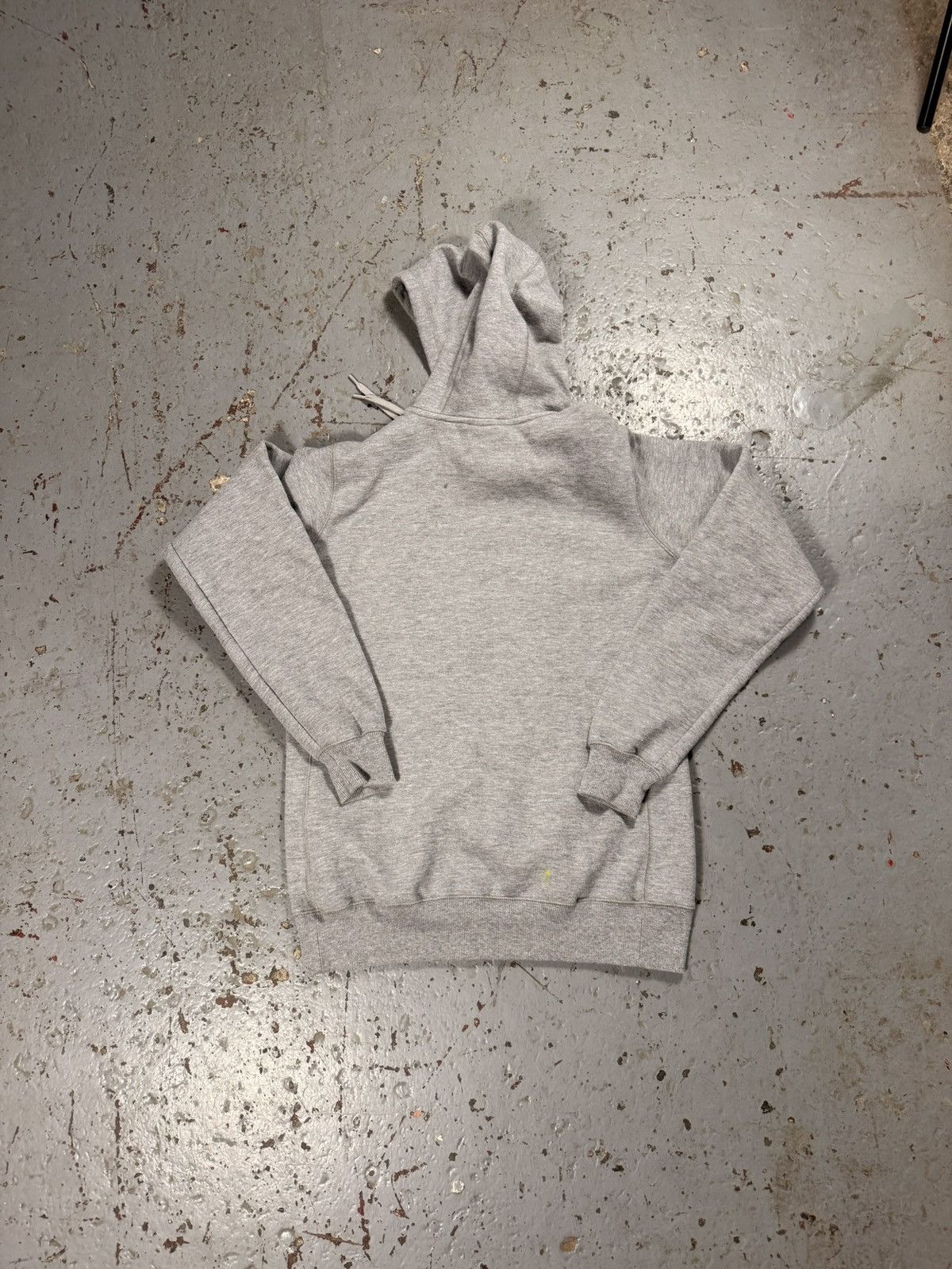 Nike Vintage Nike Grey Centre Swoosh Hoodie Size US L / EU 52-54 / 3 - 6 Thumbnail