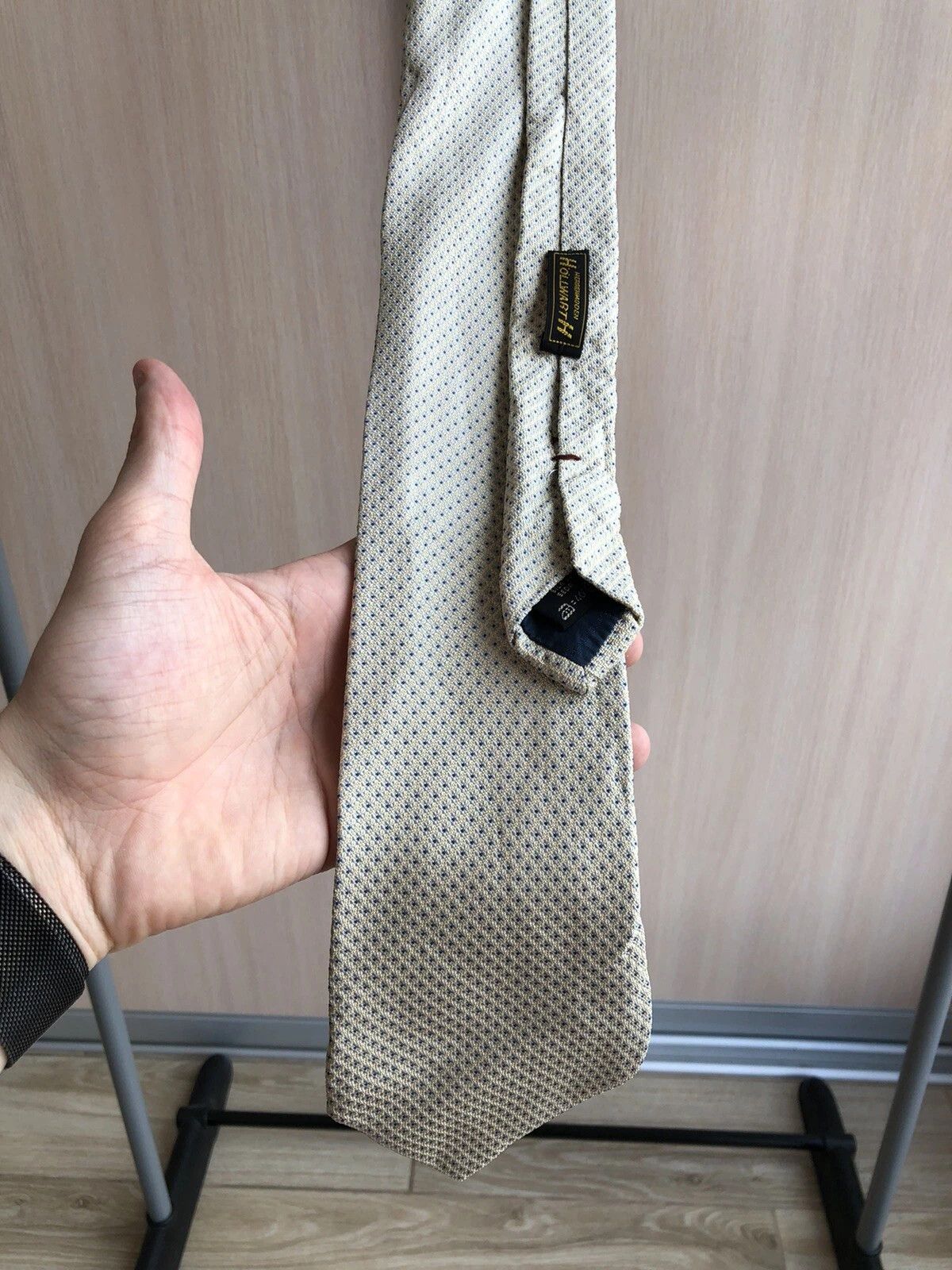 Ermenegildo Zegna Ermenegildo Zegna Hollwarth Mens Tie Italy Vintage Size ONE SIZE - 4 Thumbnail