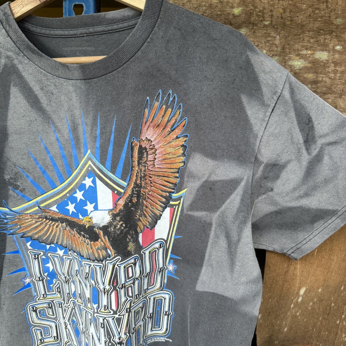 Band Tees Nice Faded Lynyrd Skynyrd Rock Band Tee Size US L / EU 52-54 / 3 - 2 Thumbnail