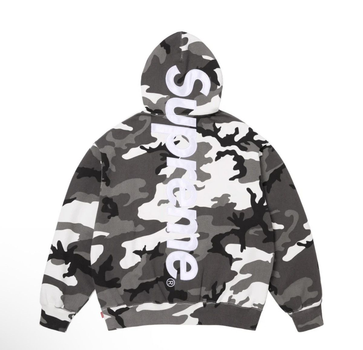 Supreme Supreme Satin Appliqué Hooded Sweatshirt Size US M / EU 48-50 / 2 - 1 Thumbnail