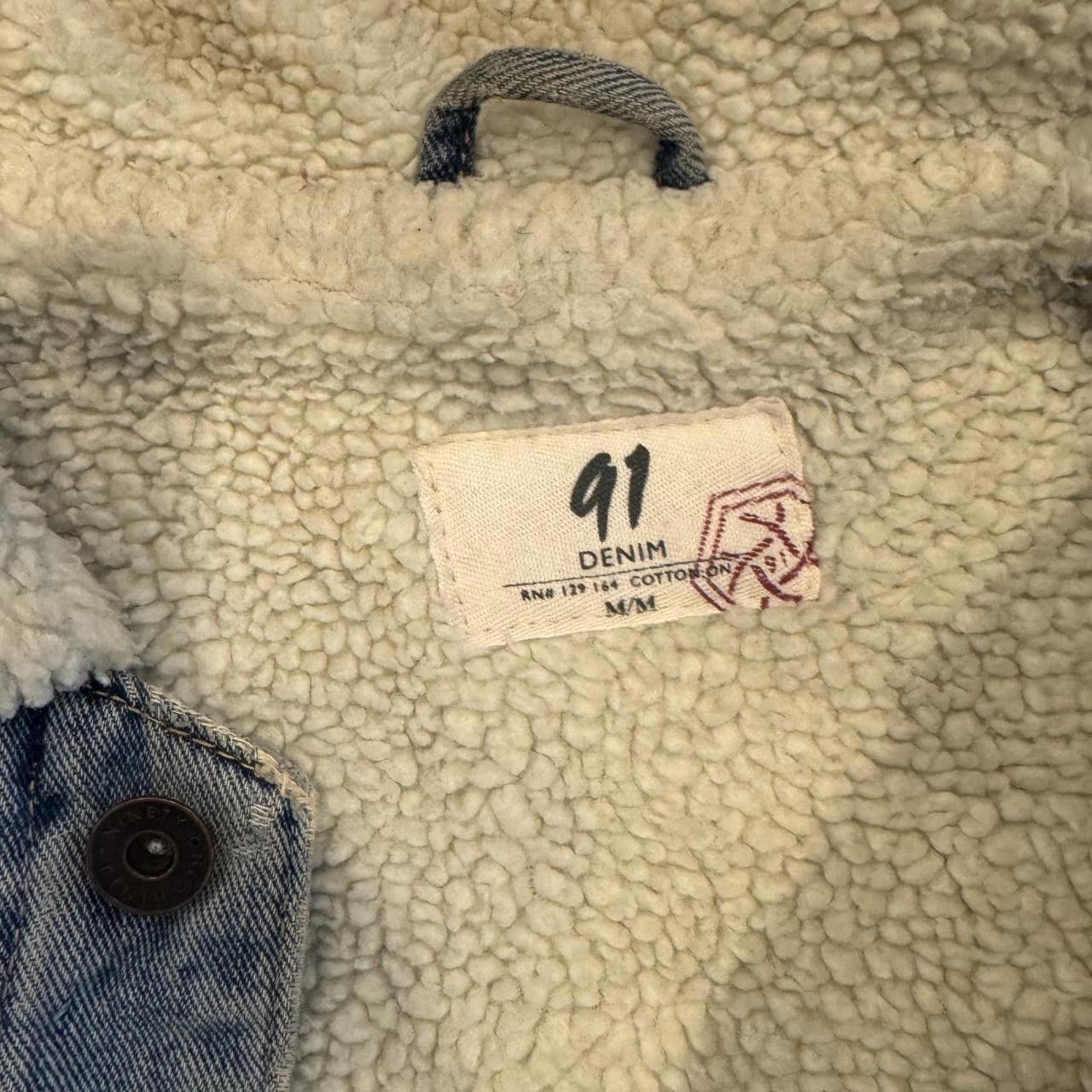 Designer Fur Lined Denim Jacket Size US M / EU 48-50 / 2 - 3 Thumbnail