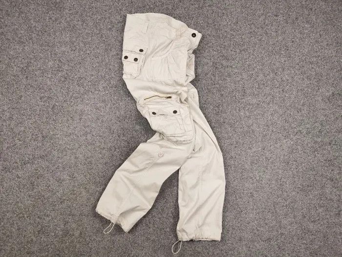 Le Grande Bleu (L.G.B.) Vintage 90's Japanese Baggy Multi Pocket Cargo pants Womens Size 32" / US 10 / IT 46 - 5 Thumbnail