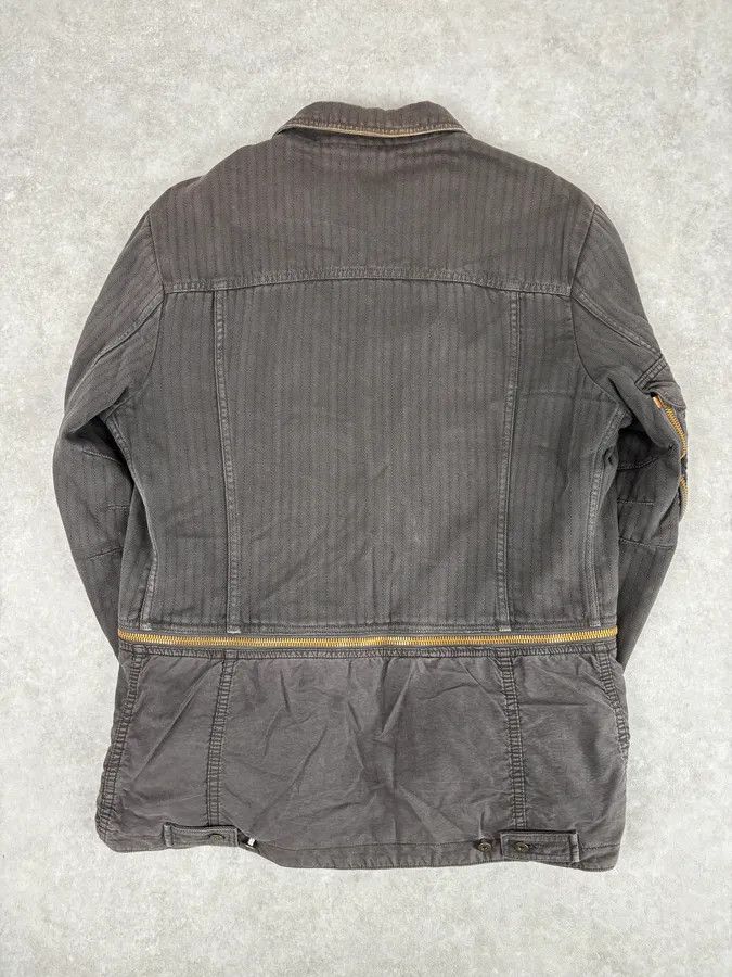 Dolce & Gabbana AW2003 Dolce & Gabbana Grey Faded Military Cargo Detachable Jacket Size US L / EU 52-54 / 3 - 6 Thumbnail