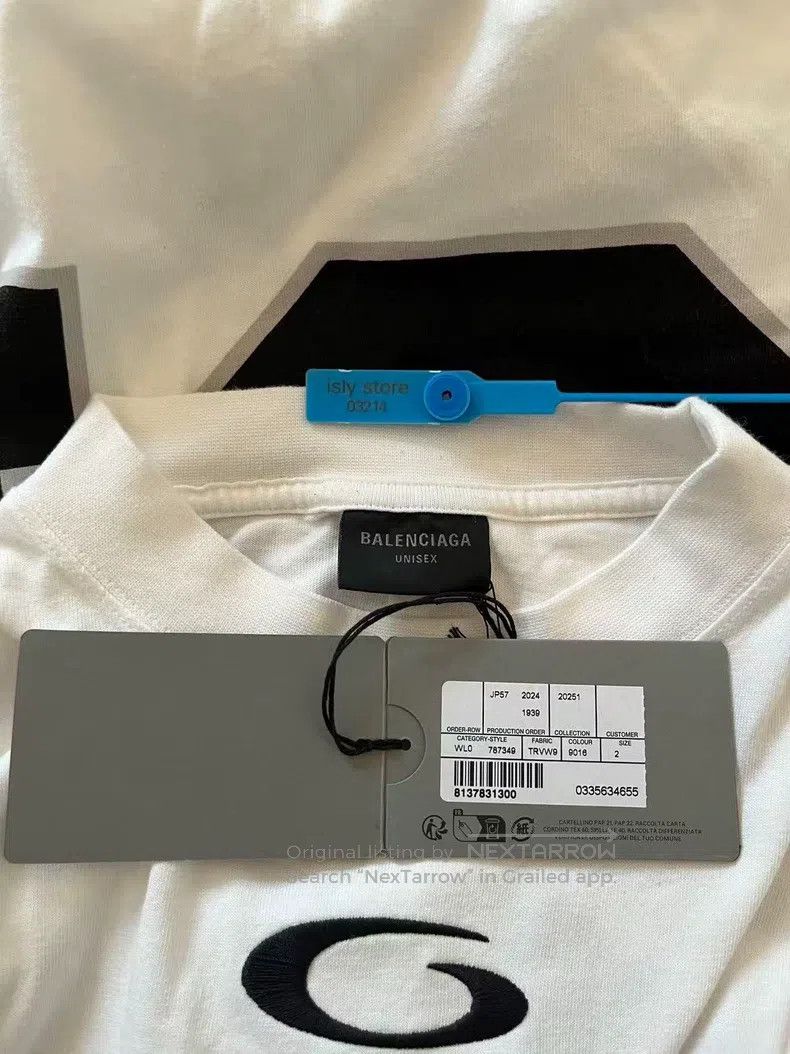 Balenciaga Balenciaga Loose Fit Short Sleeve T-Shirt Size US M / EU 48-50 / 2 - 5 Thumbnail