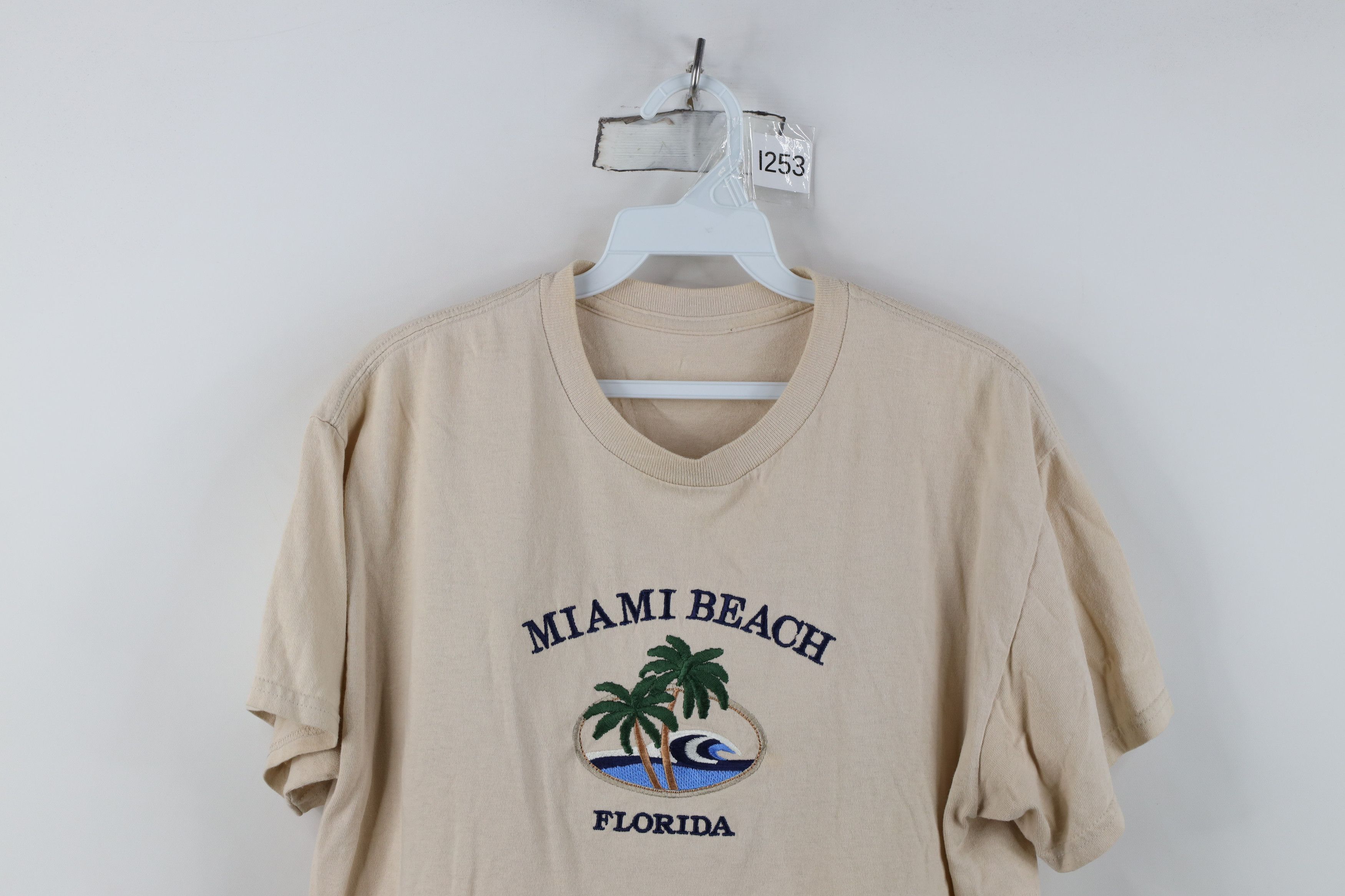 Vintage Vintage 90s Y2K Streetwear Miami Beach Florida T-Shirt Size US M / EU 48-50 / 2 - 2 Thumbnail