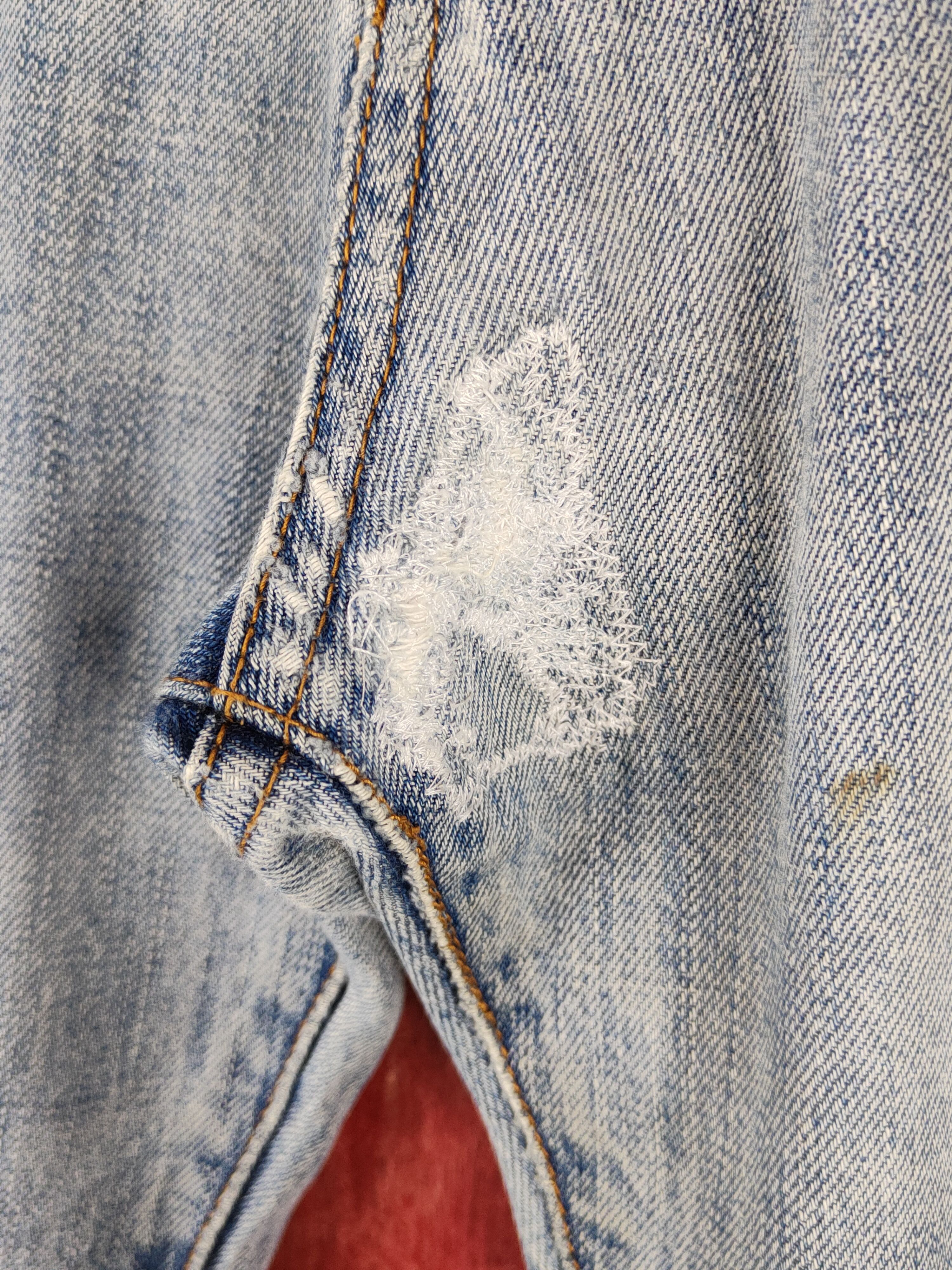 Global Work Global Work Blue Distressed Multipocket Denim #S1611 Size US 34 / EU 50 - 3 Thumbnail
