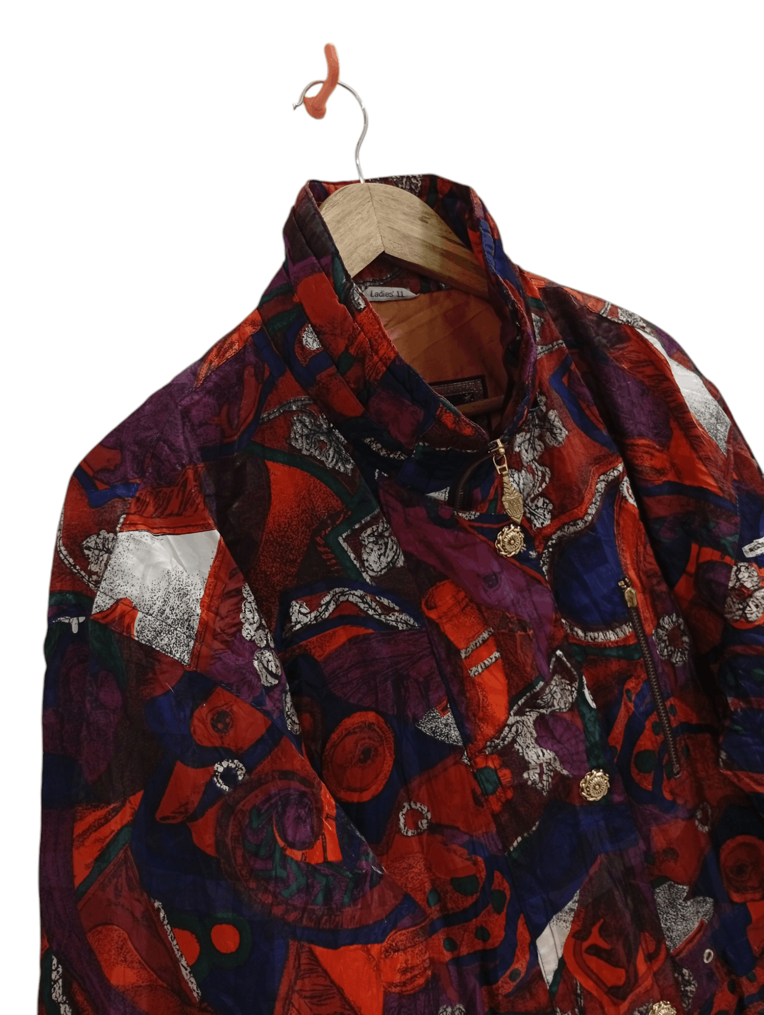 Vintage × Yamaha 🔥🔥Vintage Yamaha Ladies Full Print Jacket Size XL / US 12-14 / IT 48-50 - 4 Thumbnail