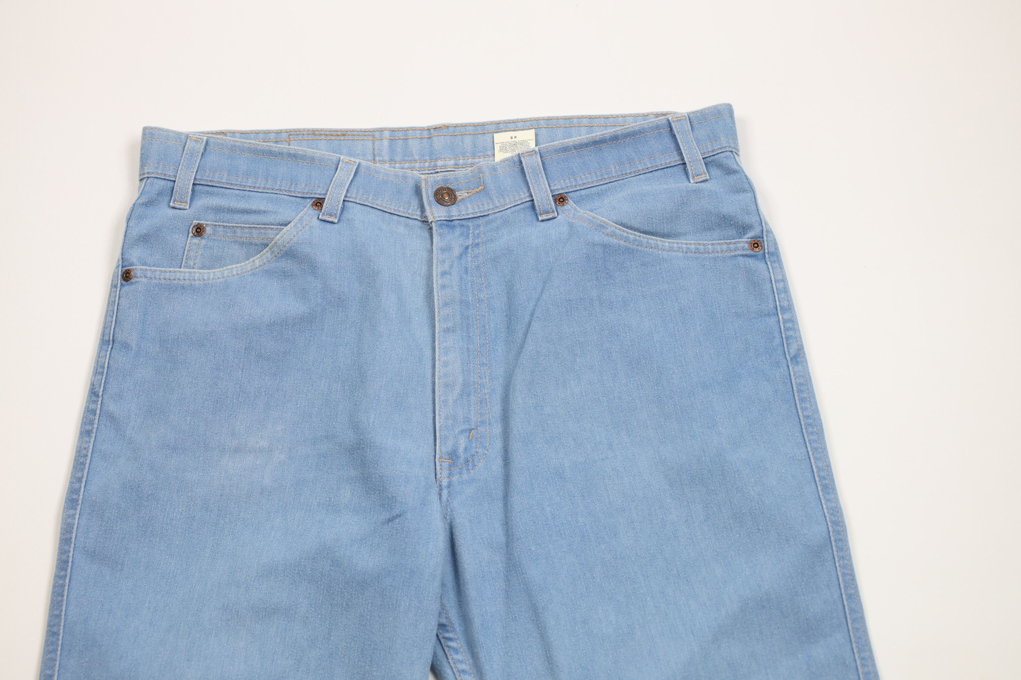 Levi's × Vintage Vintage 90s Levis Flared Wide Leg Denim Jeans Blue Size US 36 / EU 52 - 2 Thumbnail
