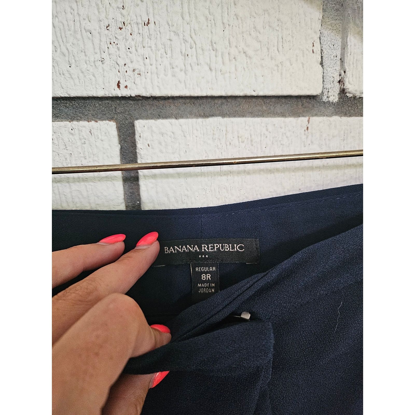 Banana Republic Banana Republic Womens Navy Skort Size 8 Size 30" / US 8 / IT 44 - 4 Thumbnail