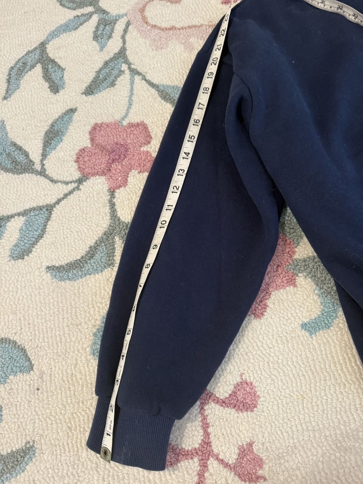 Other Edikted Navy Crewneck Sweatshirt Y2K Streetwear XS Size XS / US 0-2 / IT 36-38 - 6 Thumbnail