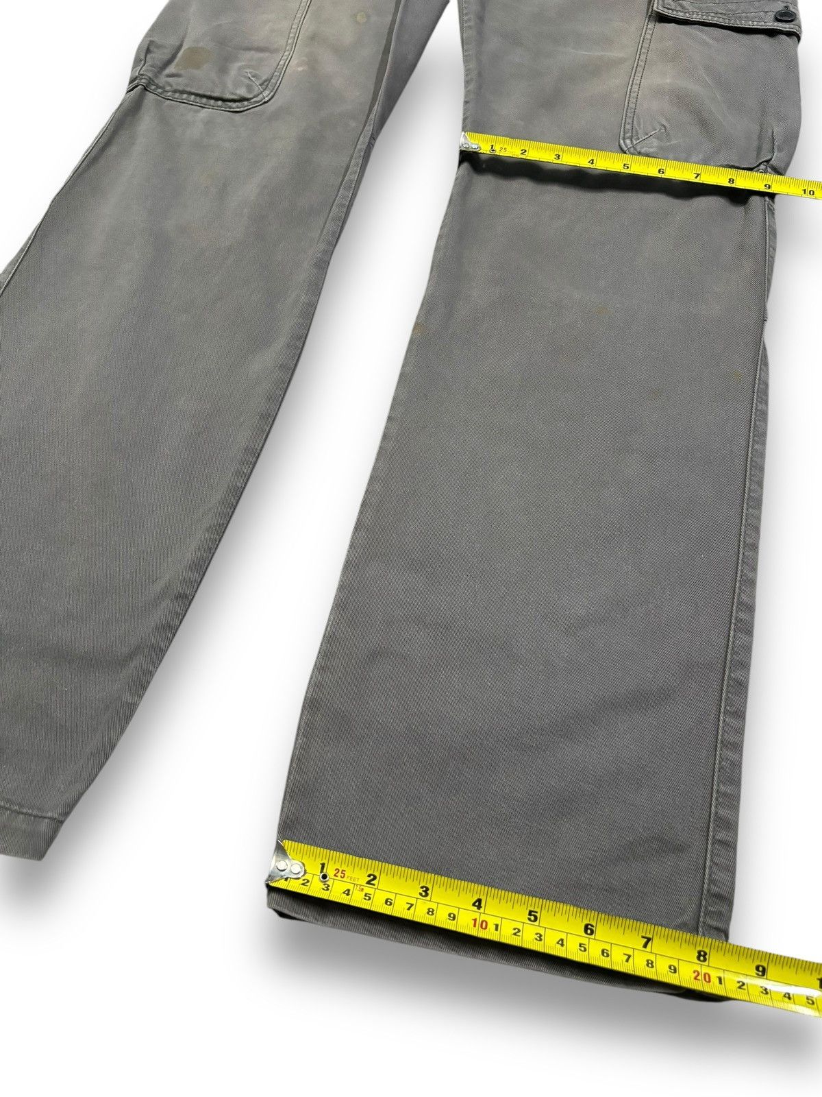 Emporio Armani Vintage Emporio Armani Thrashed Loose Utility Cargo Pants Size US 36 / EU 52 - 19 Thumbnail