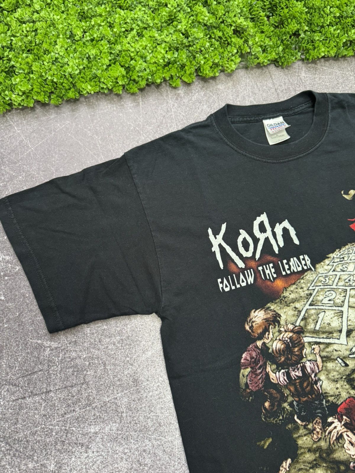 Band Tees Vintage 2000 KORN Follow The Leader Band Tee Rock T Shirt Size US L / EU 52-54 / 3 - 7 Thumbnail