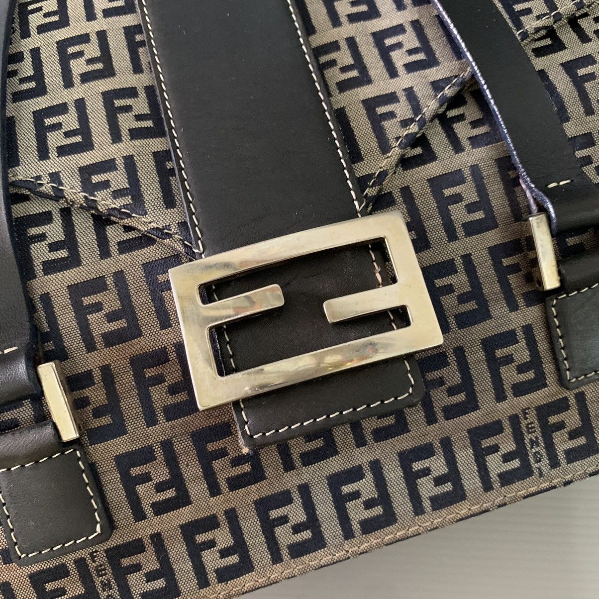 Fendi Zucchino Shoulder Bag