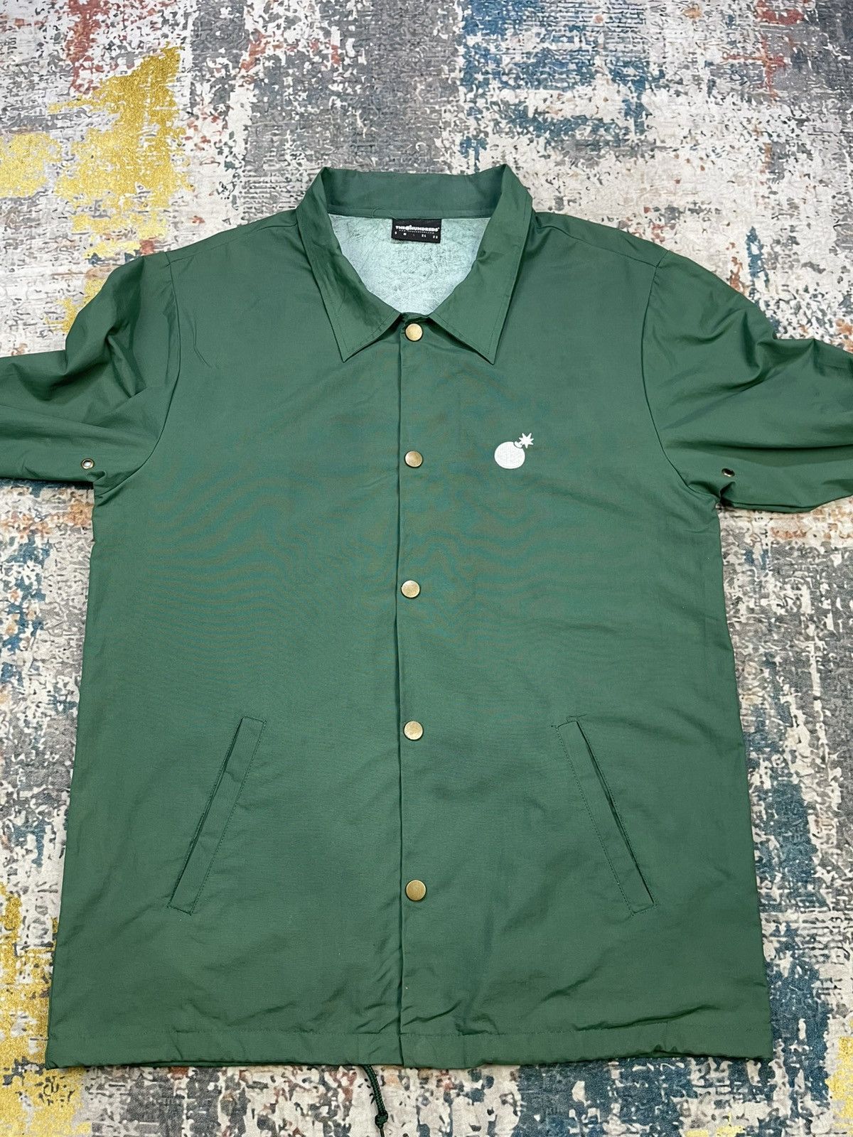 The Hundreds The Hundreds Back Hit Bar Logo Coach Jackets Size US L / EU 52-54 / 3 - 2 Thumbnail