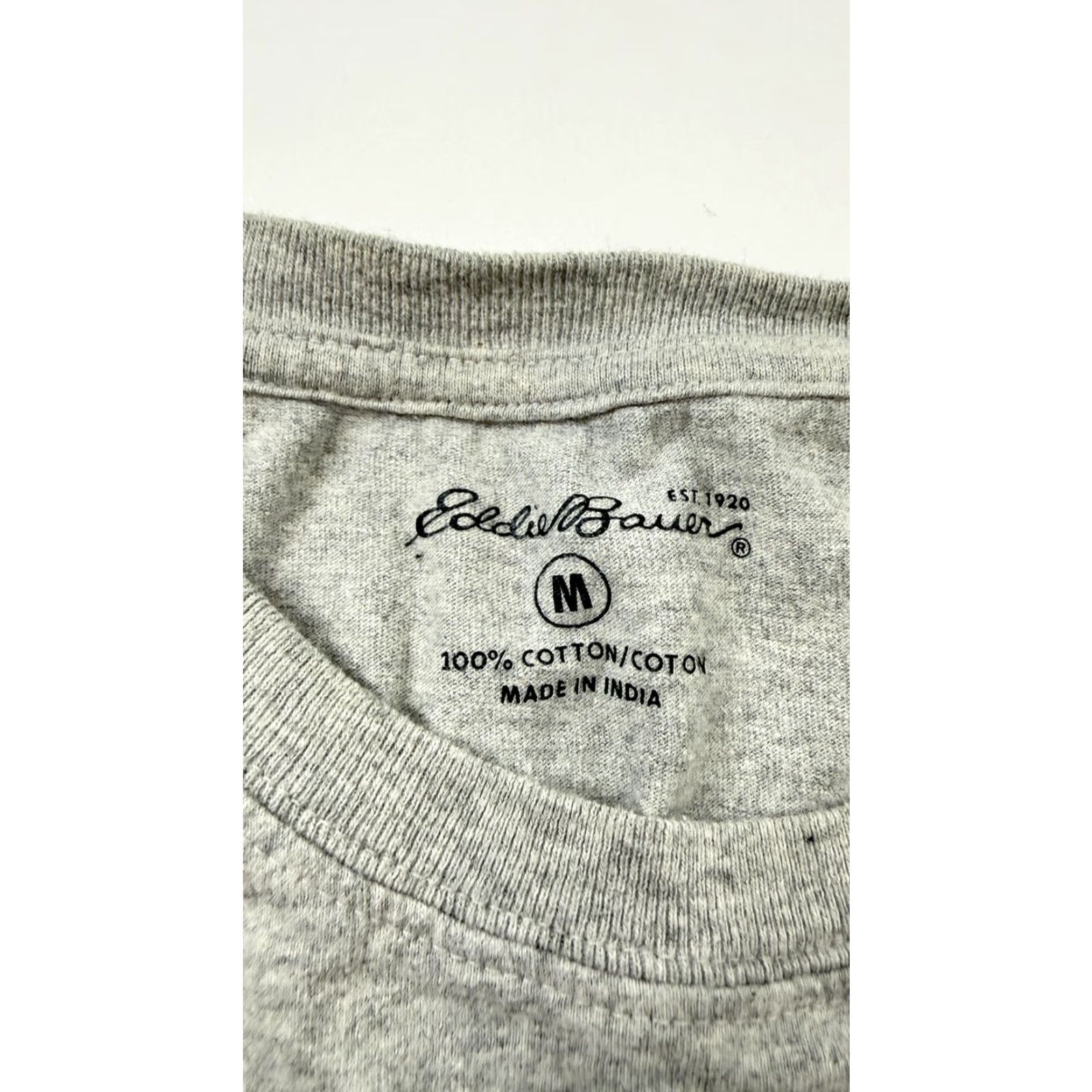 Eddie Bauer VINTAGE Eddie Bauer Shirt Mens Medium Gray Sleeveless Muscle Tank Top Casual Cotton Size US M / EU 48-50 / 2 - 2 Thumbnail