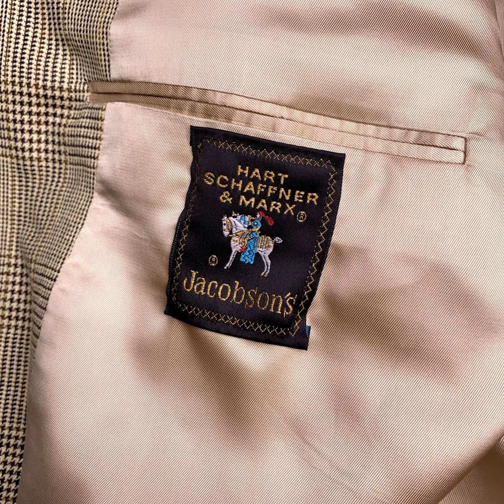 Hart Schaffner Marx Hart Schaffner Marx Sport Coat - Brown Blazer Size 46R - 4 Thumbnail