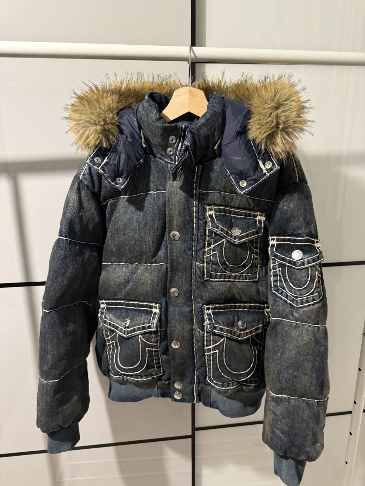 Supreme True Religion Puffer Jacket 