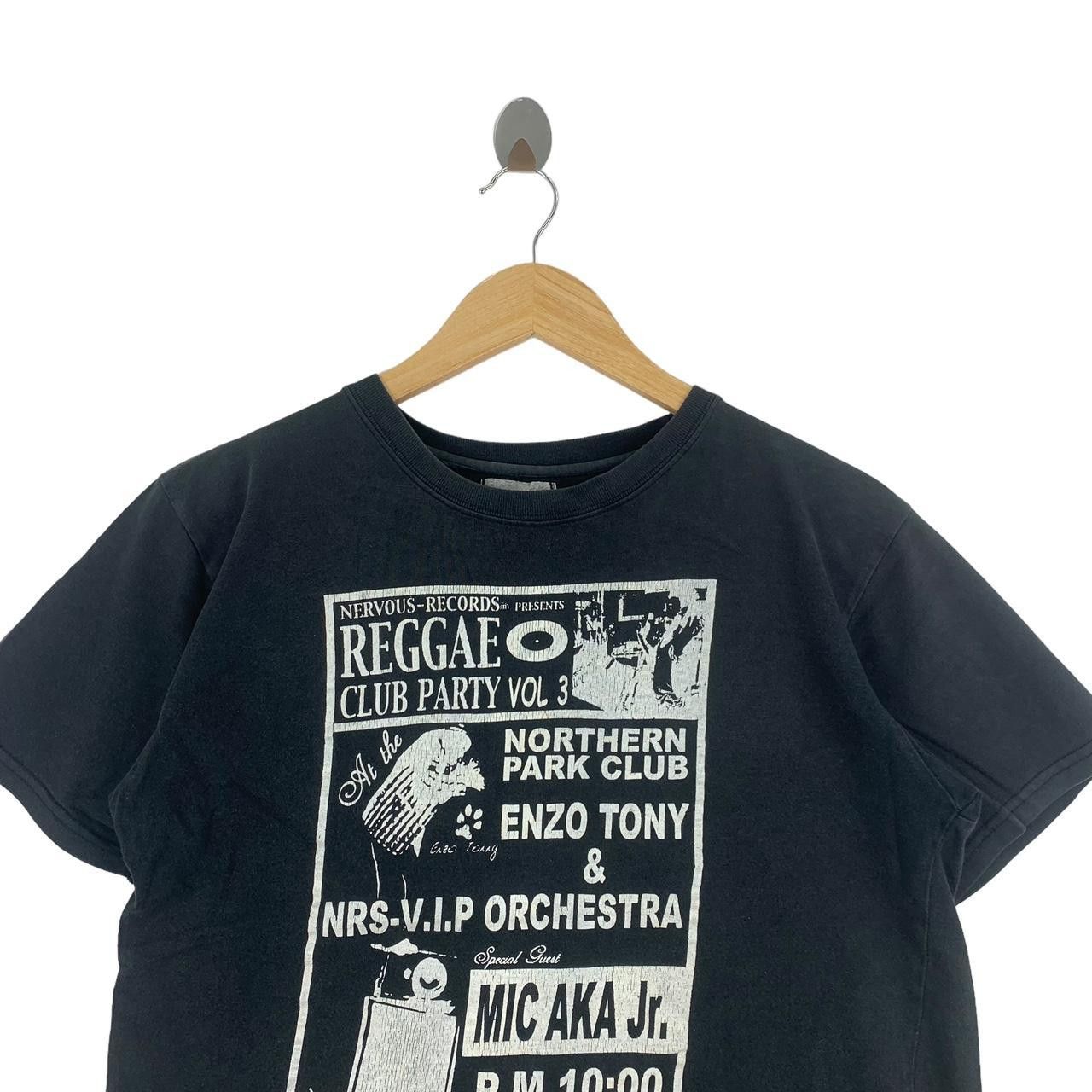 Vintage Vintage NERVOUS RECORDS REGGAE Club Party Tee Shirt Top Size US L / EU 52-54 / 3 - 2 Thumbnail