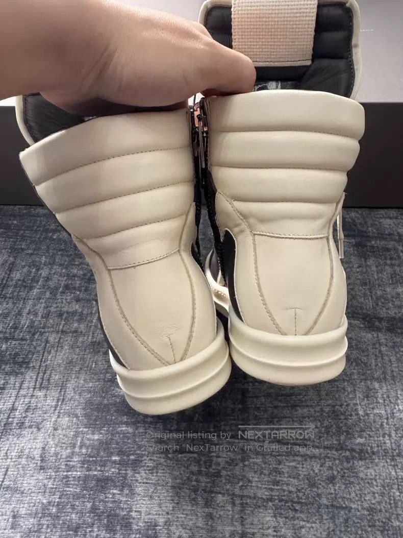 Rick Owens Rick Owens Main Line Black and Grey Inverted Triangle Size US 5 / EU 37 - 5 Thumbnail