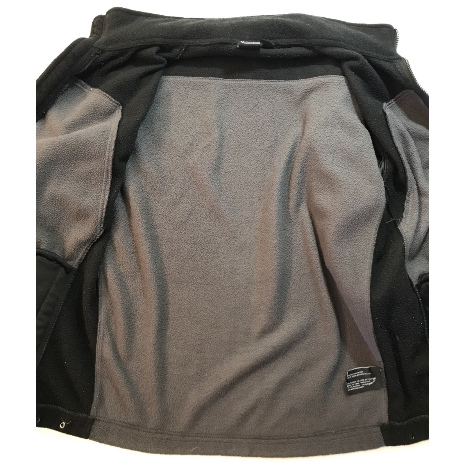 ZeroXposur ZeroXposur Mens Jacket Full Zip Fleece Outdoor Logo Black Gray Pockets Size S Warmer All Seasons Size US S / EU 44-46 / 1 - 7 Thumbnail