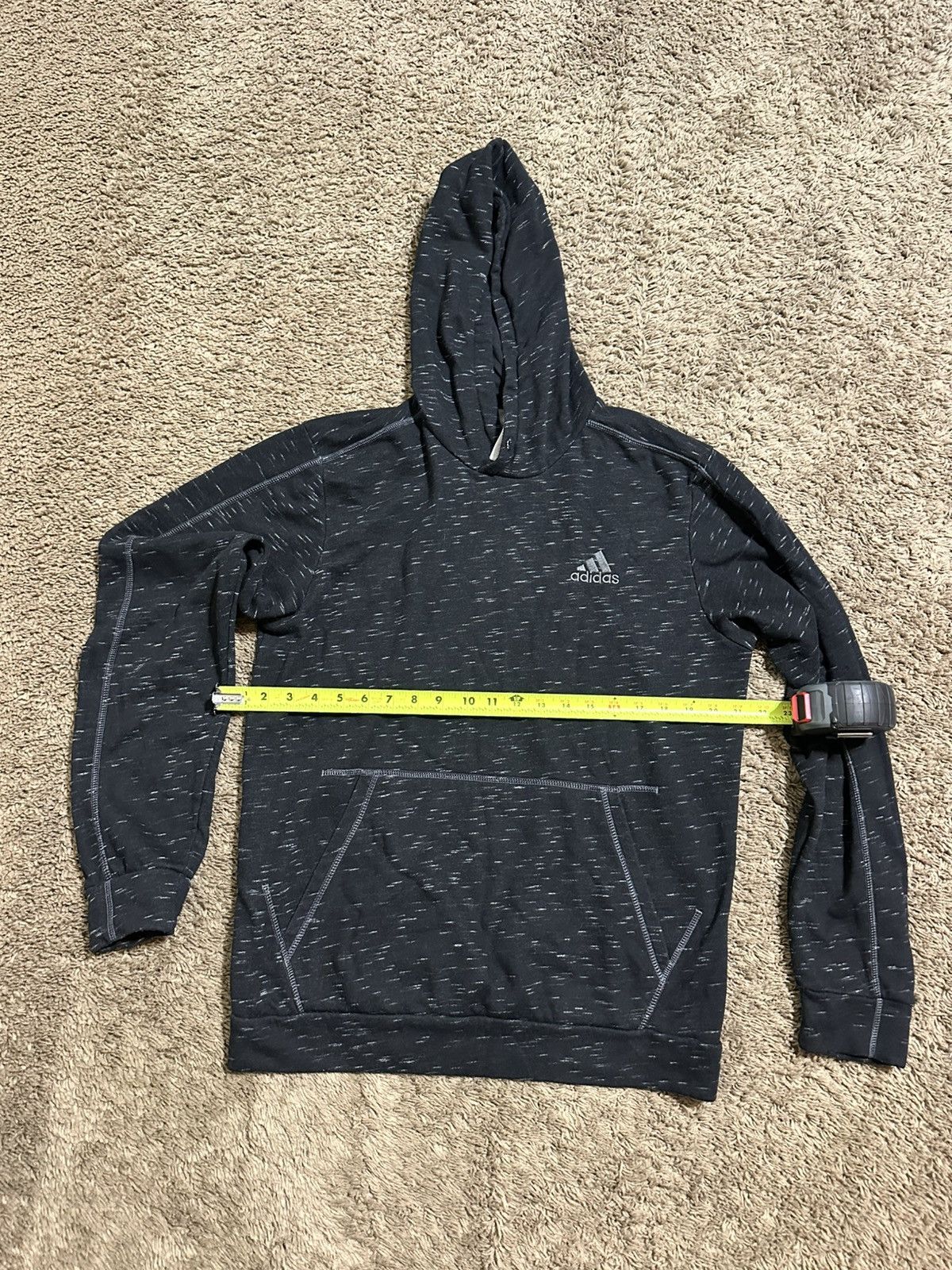 Adidas Vintage Adidas “triple black” hoodie 00s size medium Size US M / EU 48-50 / 2 - 4 Thumbnail