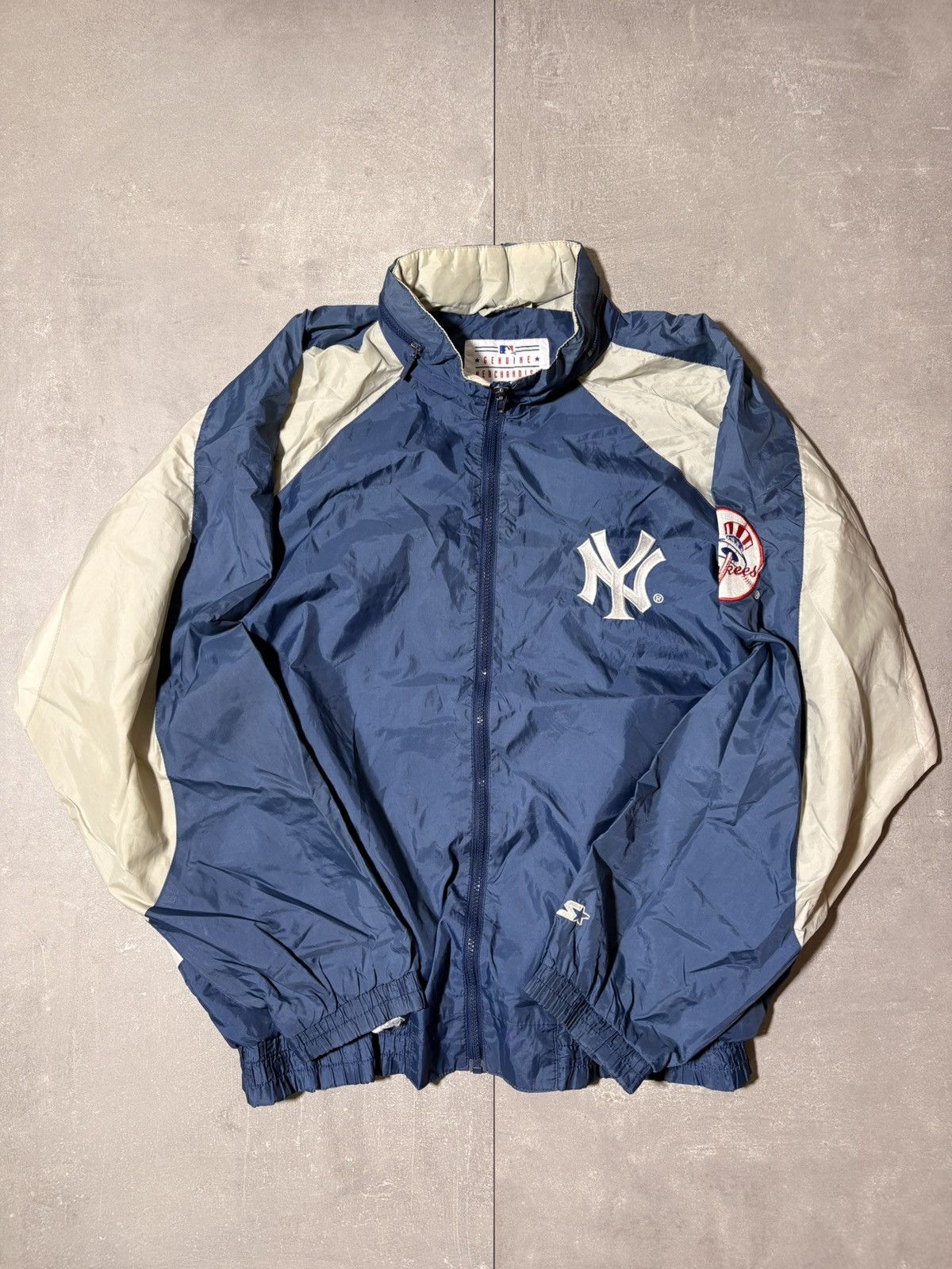 Starter Starters New York Yankees light jacket Size US XL / EU 56 / 4 - 1 Thumbnail