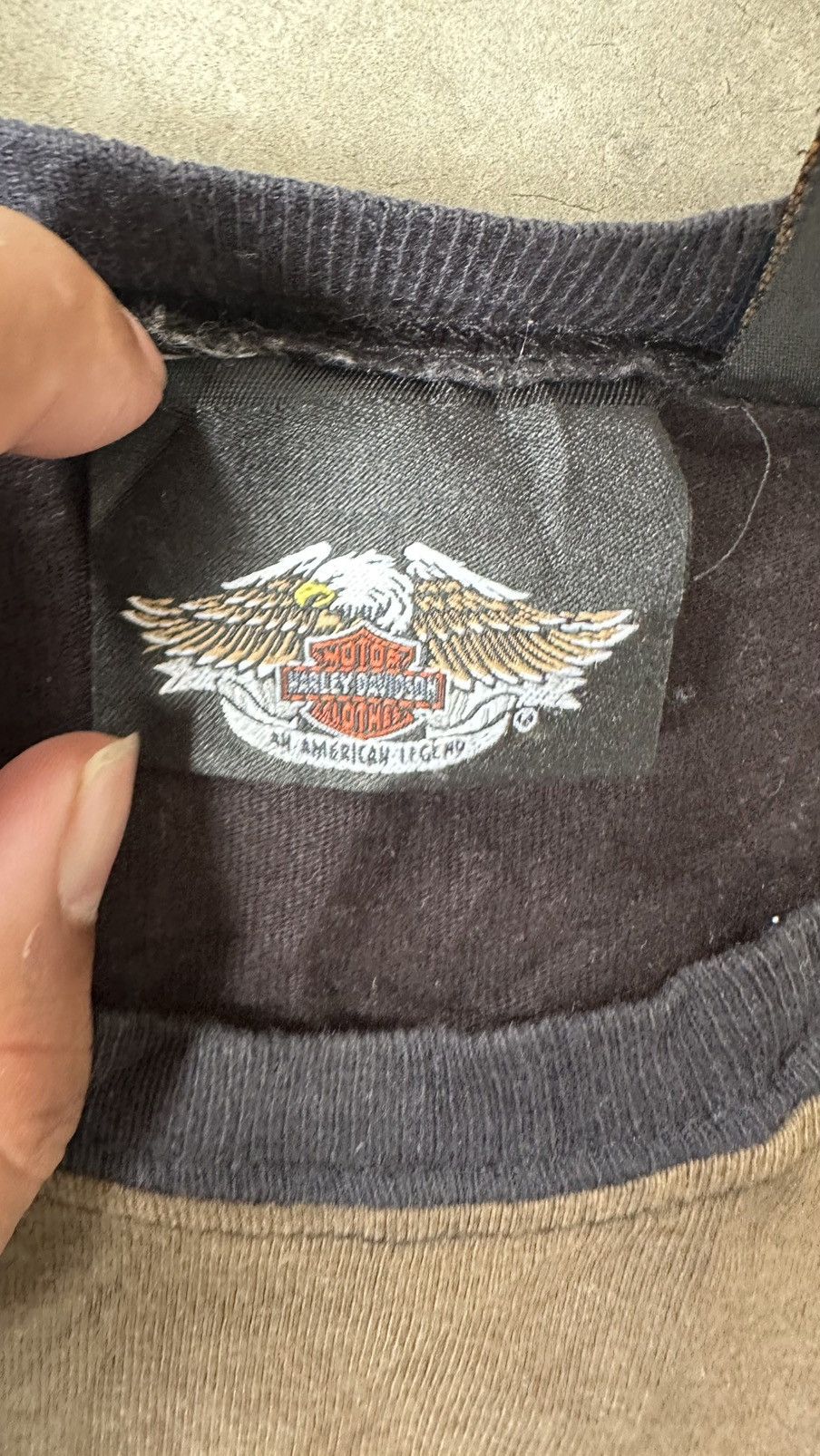 Harley Davidson VINTAGE HARLEY DAVIDSON EAGLE TEE Size US XL / EU 56 / 4 - 4 Thumbnail
