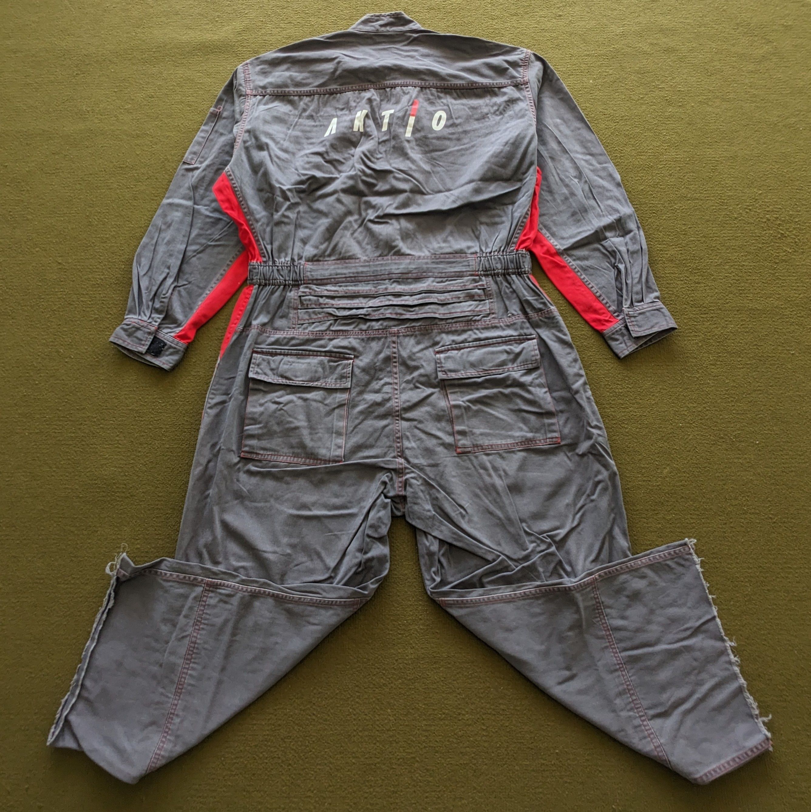 Vintage Vintage AKITO Japanese Coverall Workwear Jacket Size US XL / EU 56 / 4 - 1 Thumbnail