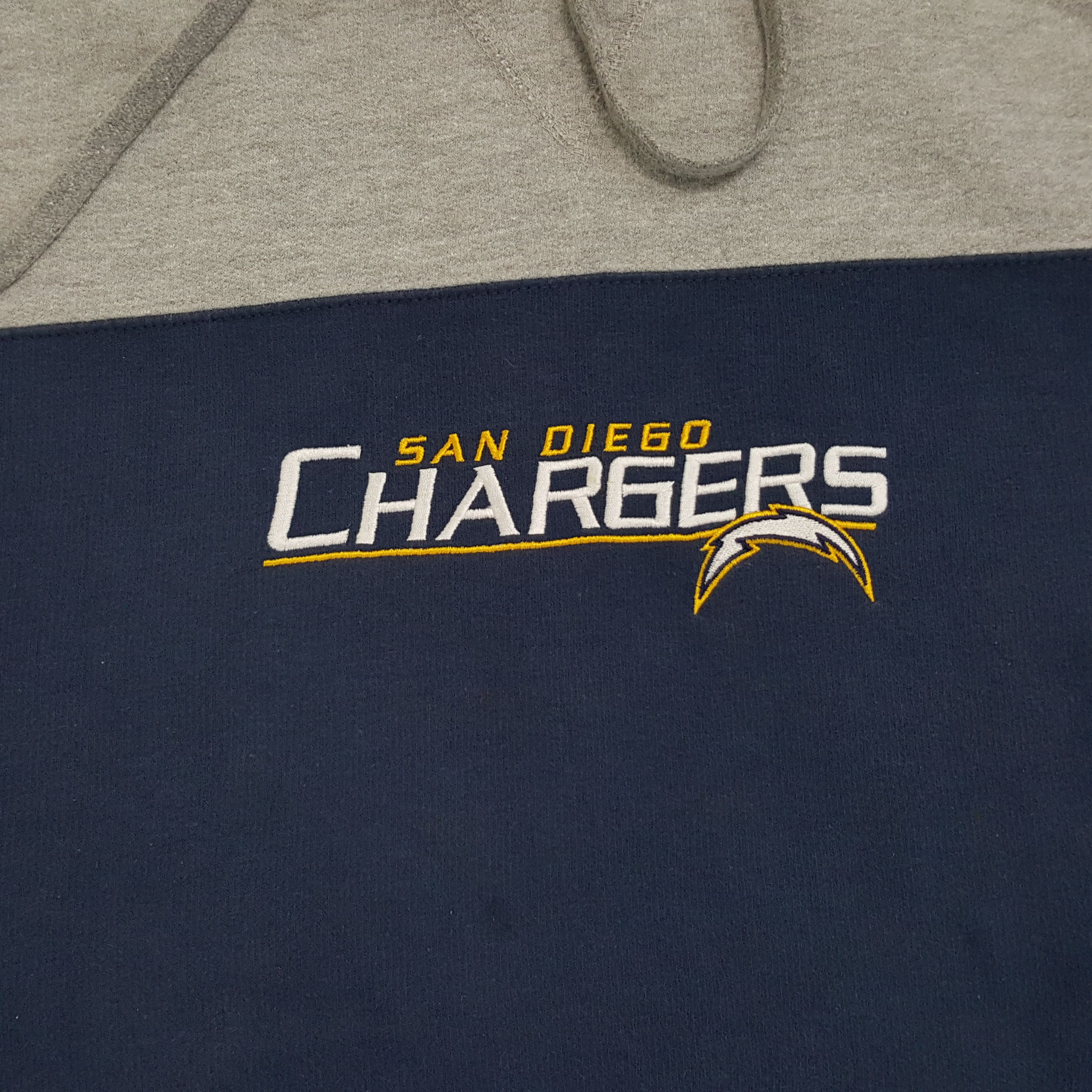 NFL × Vintage Vintage NFL San Diego Chargers American Football Team Hoodie Size US M / EU 48-50 / 2 - 2 Thumbnail