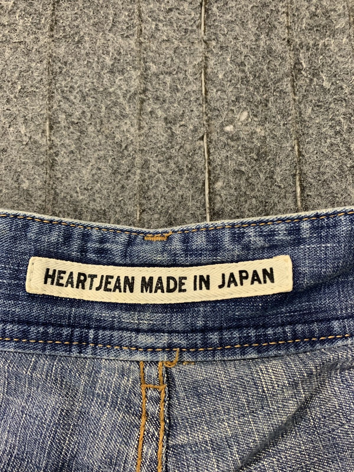 Japanese Brand Heartjean Japan Smock Uniform Indigo Straight Cut Zipper Size 32" / US 10 / IT 46 - 10 Thumbnail