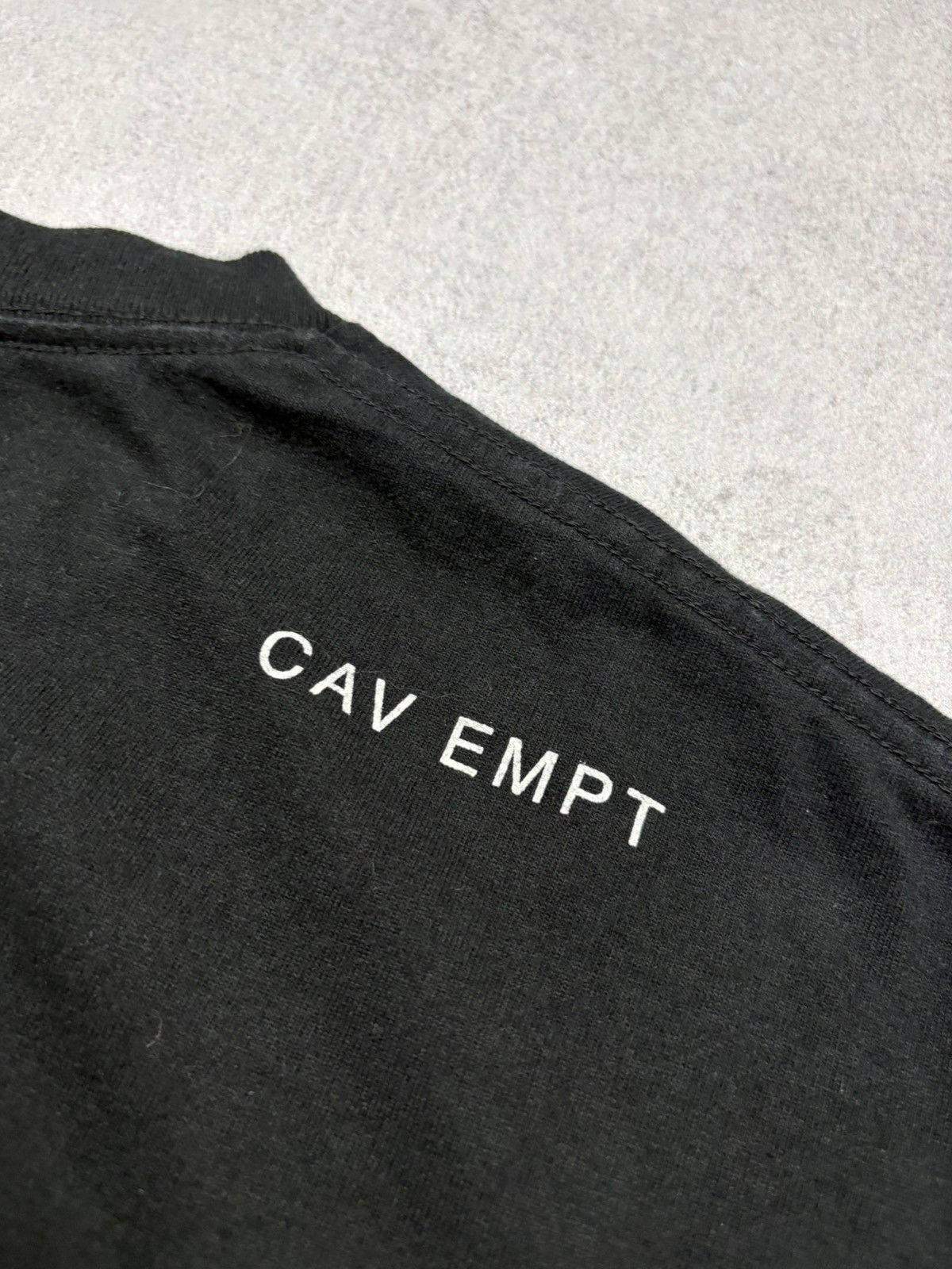 Cav Empt Cav Empt Scanner AW24 Graphic Tee Black Made In Japan L Y2K Size US L / EU 52-54 / 3 - 15 Thumbnail