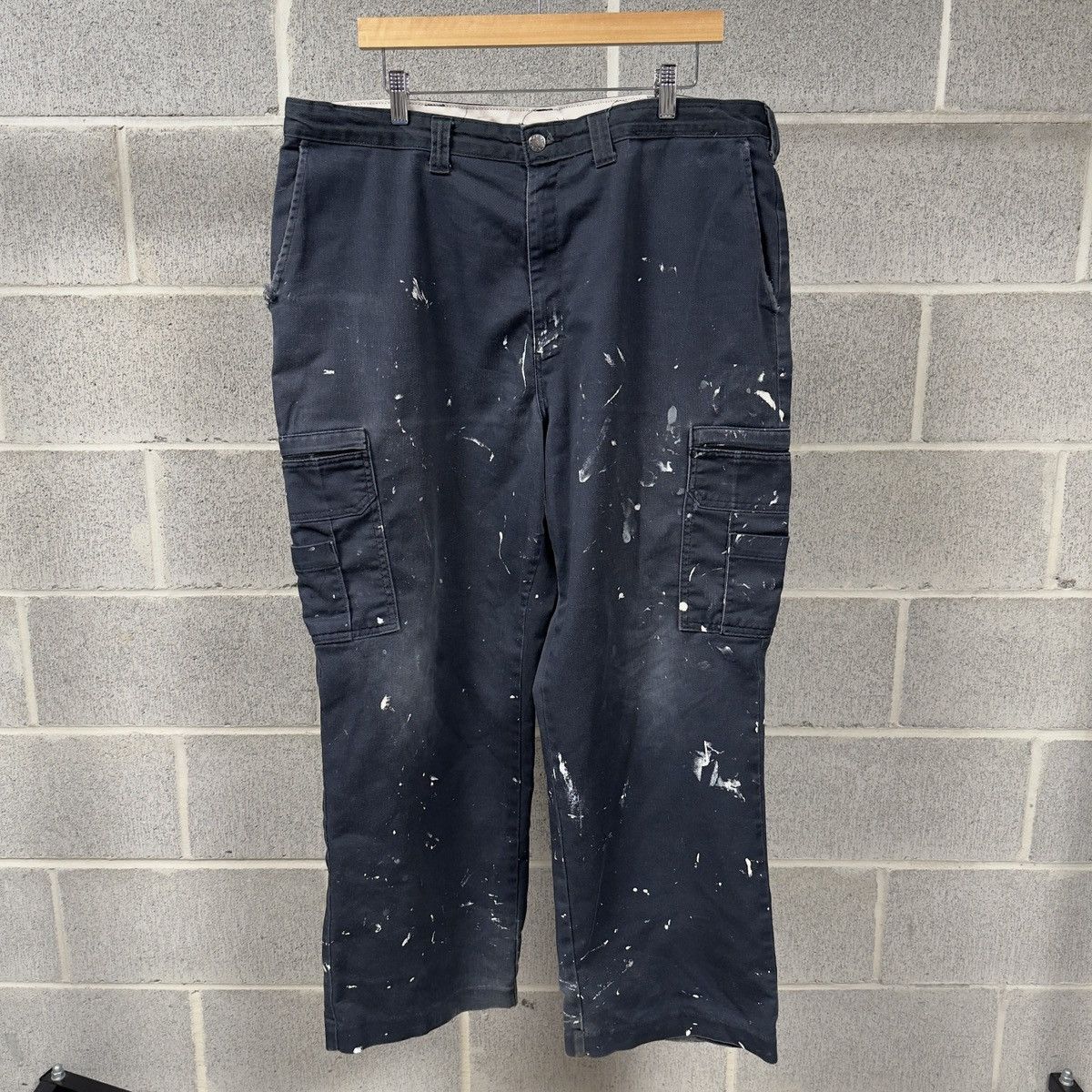 Vintage Vintage Thrashed Faded Distressed Work Pants ERD Grunge Size US 40 / EU 56 - 1 Thumbnail