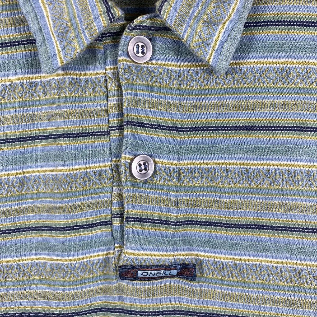 O'Neill Vintage 90's O'NEILL TomTom Graphic Surfing Polo Shirt Size US M / EU 48-50 / 2 - 3 Thumbnail