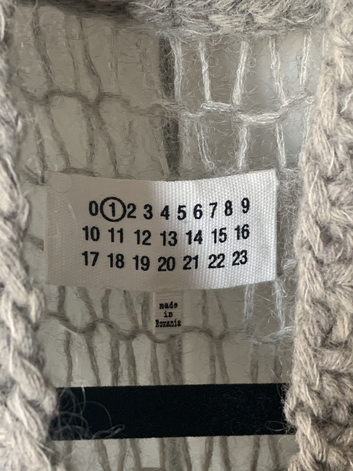Maison Margiela MAISON MARGIELA WEB KNIT PUNK WOOL MOHAIR SWEATER JUMPER Size M / US 6-8 / IT 42-44 - 5 Thumbnail