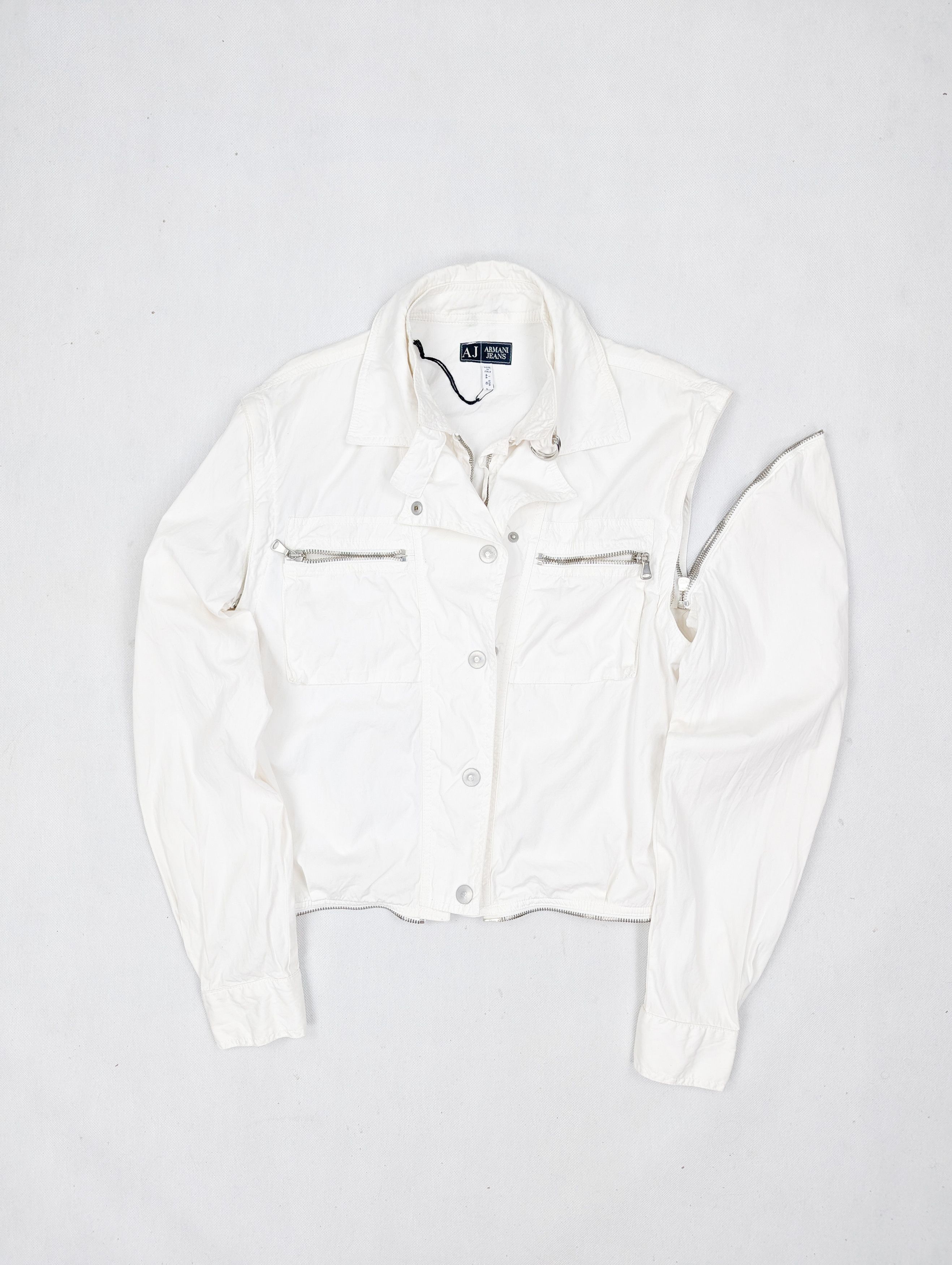 Armani Exchange Armani exchange white jacket vest 2in1 Size M / US 6-8 / IT 42-44 - 1 Thumbnail