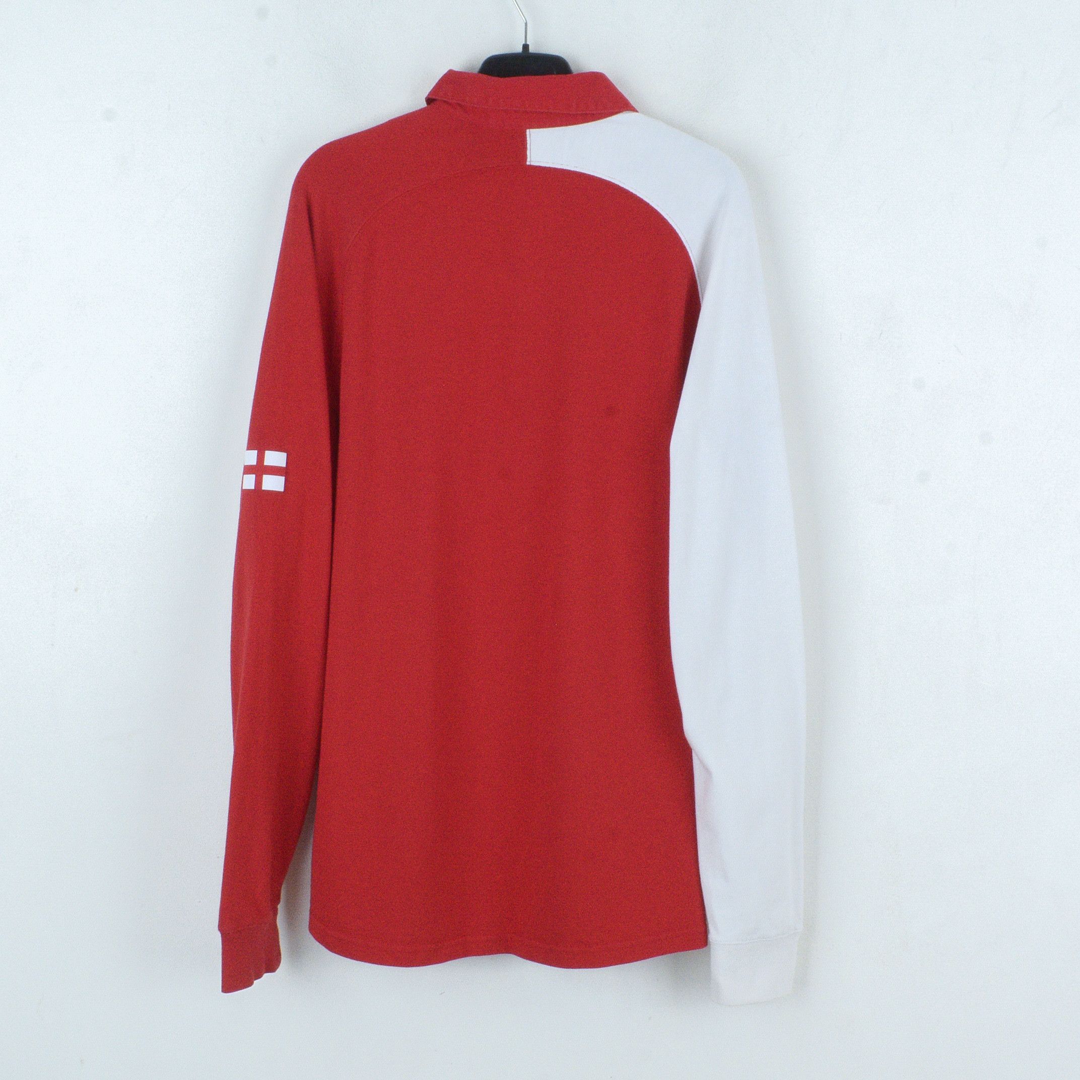 Nike England L Rugby Union Long Sleeve Away Polo Jersey 2007 2008 Size US L / EU 52-54 / 3 - 2 Thumbnail