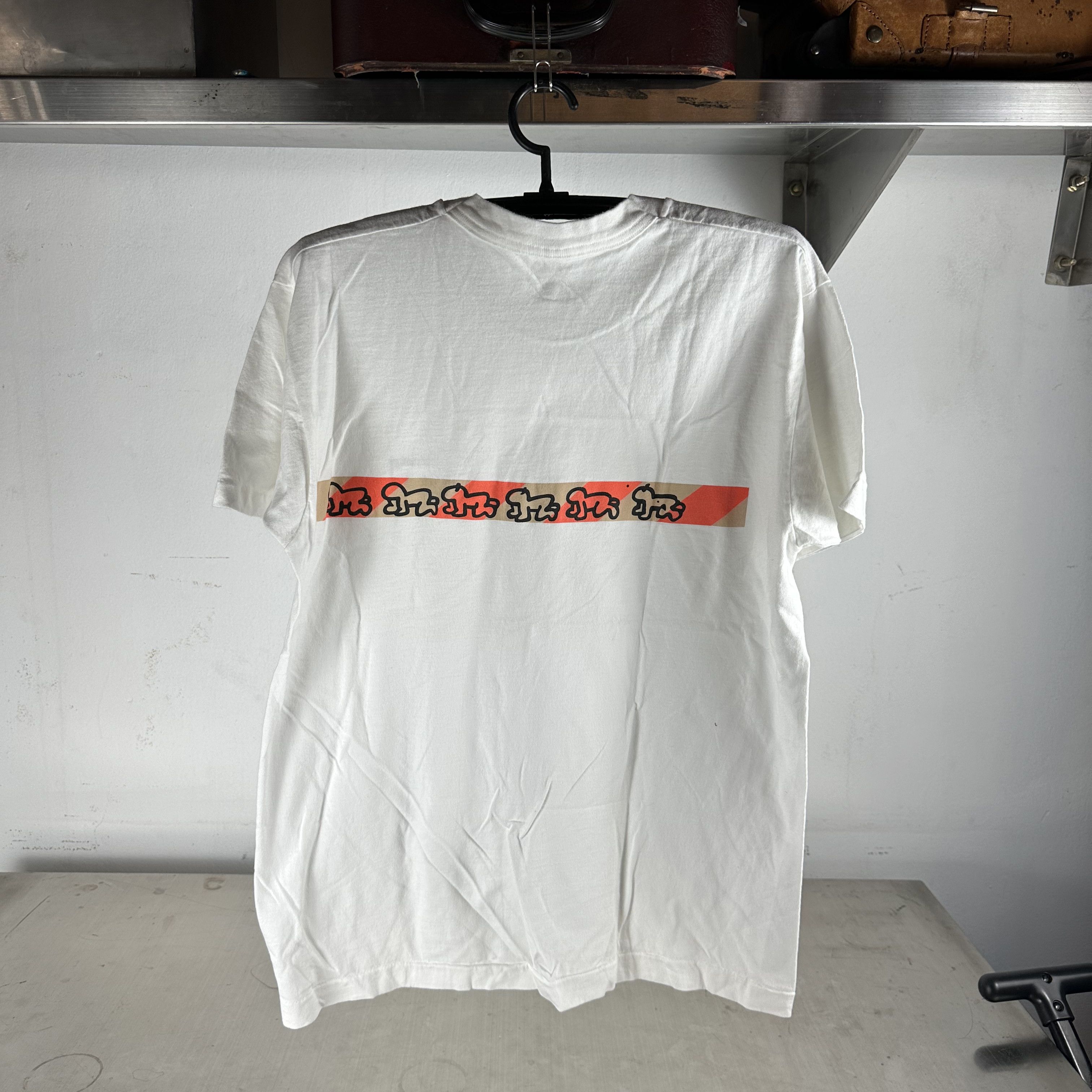 Vintage ​1997 Keith Haring Whitney Museum Of American Art T-shirt Size US L / EU 52-54 / 3 - 3 Thumbnail