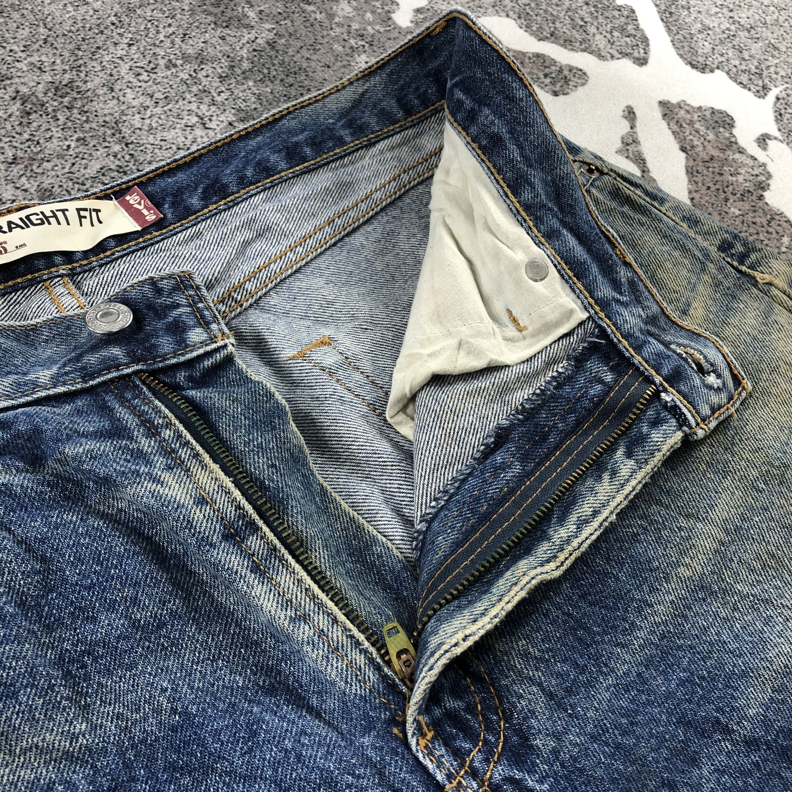 Levi's Vintage Levis 505 Jeans Rusty Wash Denim KJ1096 Size US 34 / EU 50 - 10 Thumbnail