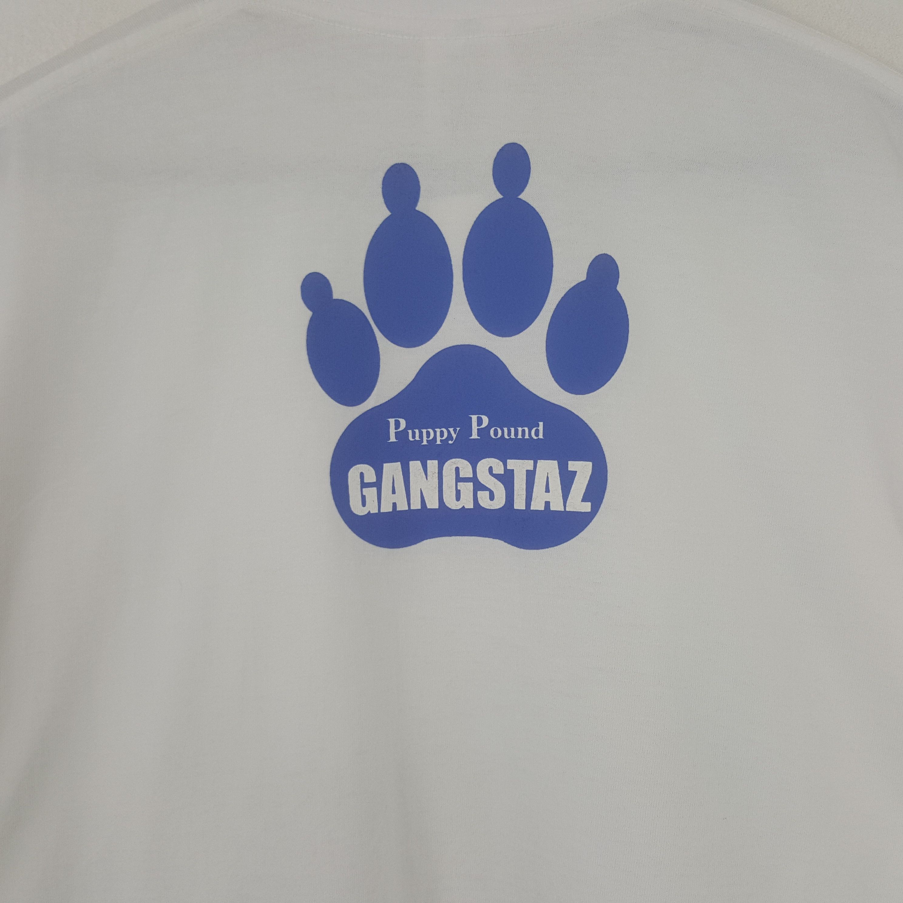 Vintage Vintage DPG Puppy Pound Gangstaz Tshirt Size US XXL / EU 58 / 5 - 4 Thumbnail