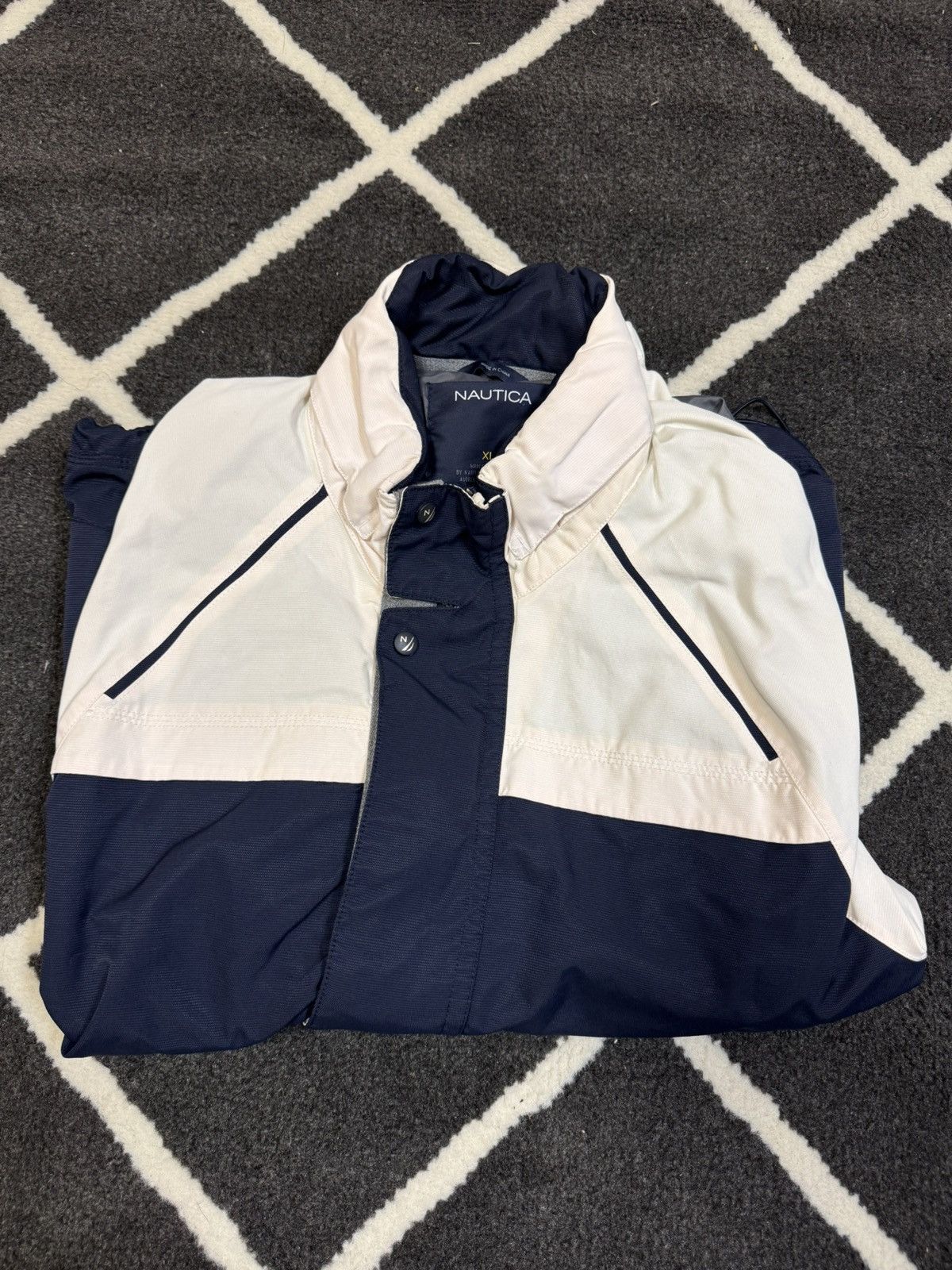 Nautica × Vintage NAUTICA jacket size XL Size US XL / EU 56 / 4 - 1 Thumbnail